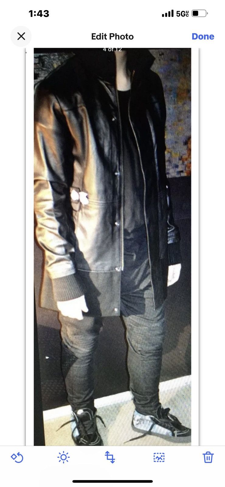 Adidas Unisex Lambskin & Wool Leather 2012 ADIDAS SLVR RICK Size US S / EU 44-46 / 1 - 15 Thumbnail