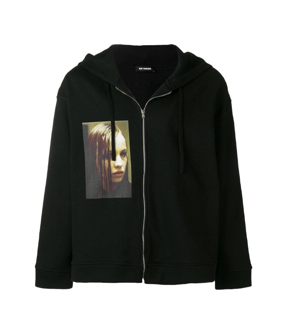 Raf Simons Christiane F. Zip-Up Hoodie | Grailed