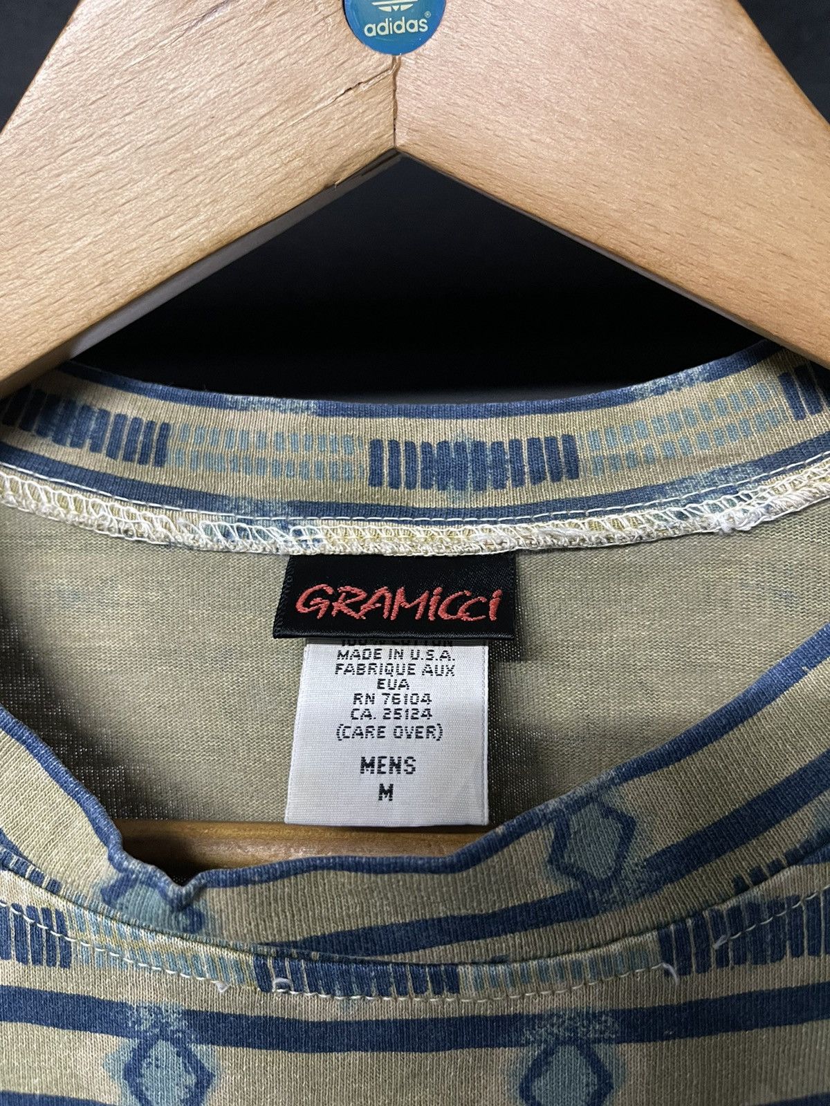 Gramicci × Vintage Vintage Gramicci Stripe Usa Tees Size US L / EU 52-54 / 3 - 3 Thumbnail