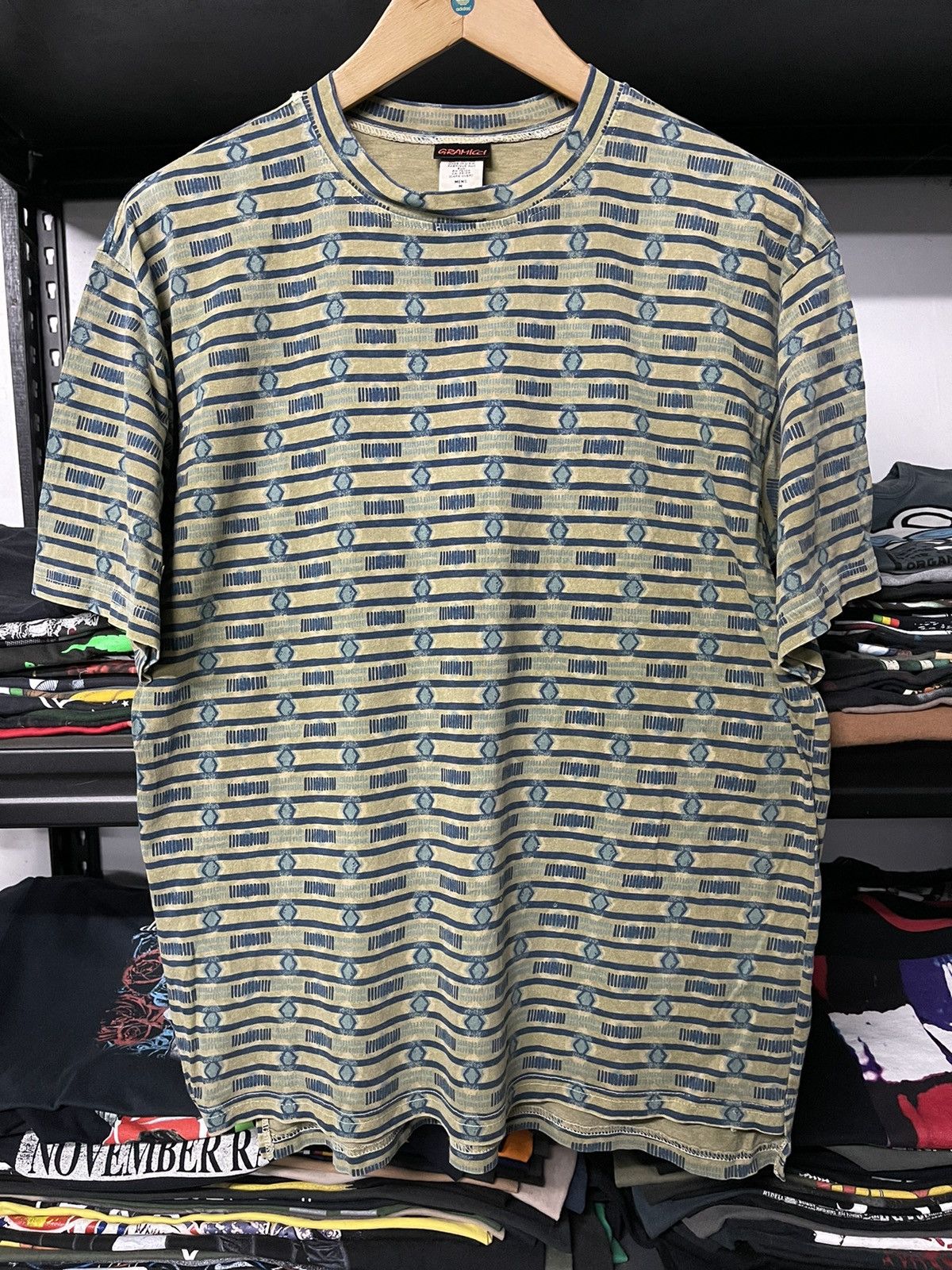 Gramicci × Vintage Vintage Gramicci Stripe Usa Tees Size US L / EU 52-54 / 3 - 1 Thumbnail