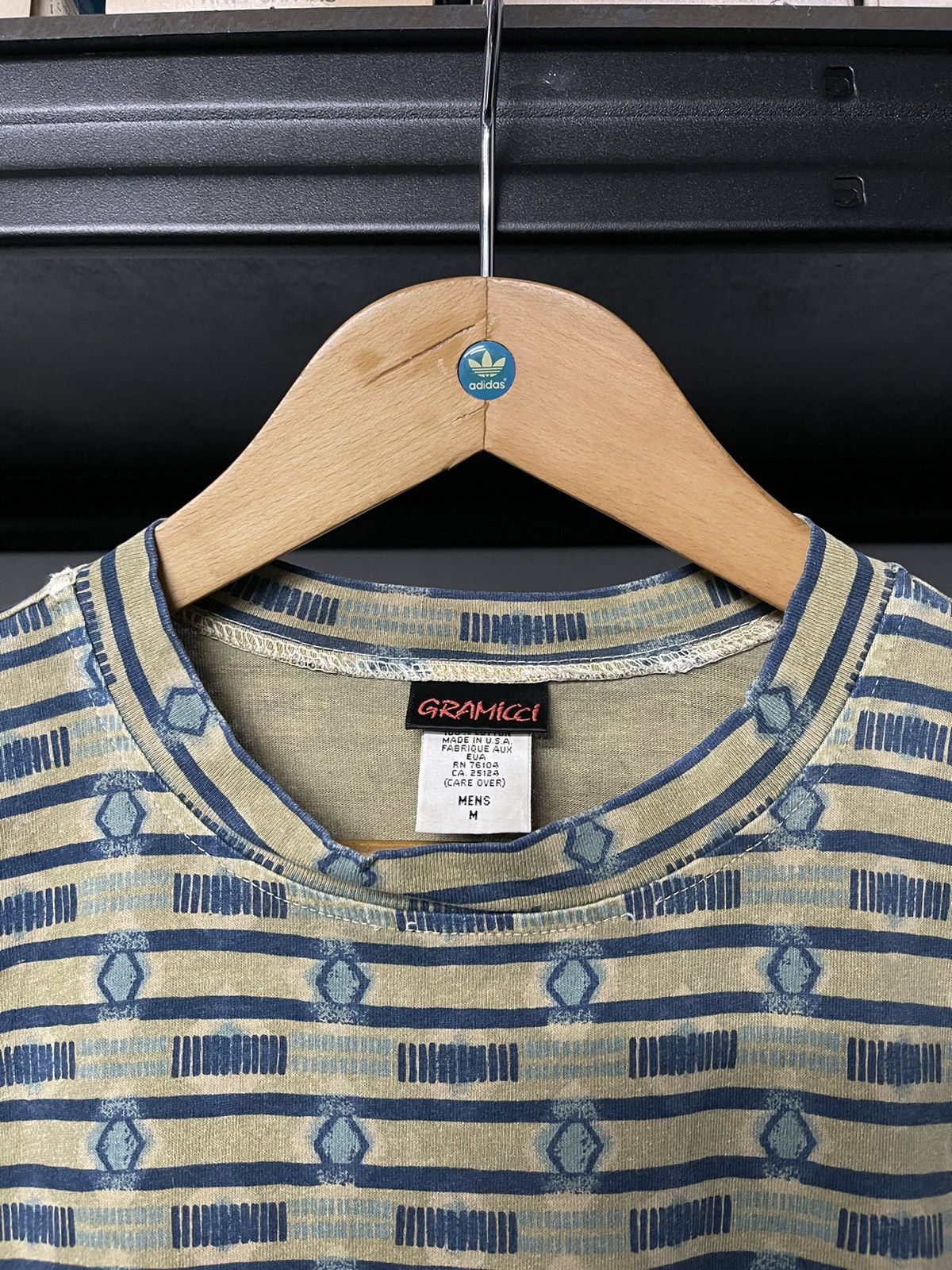 Gramicci × Vintage Vintage Gramicci Stripe Usa Tees Size US L / EU 52-54 / 3 - 2 Thumbnail
