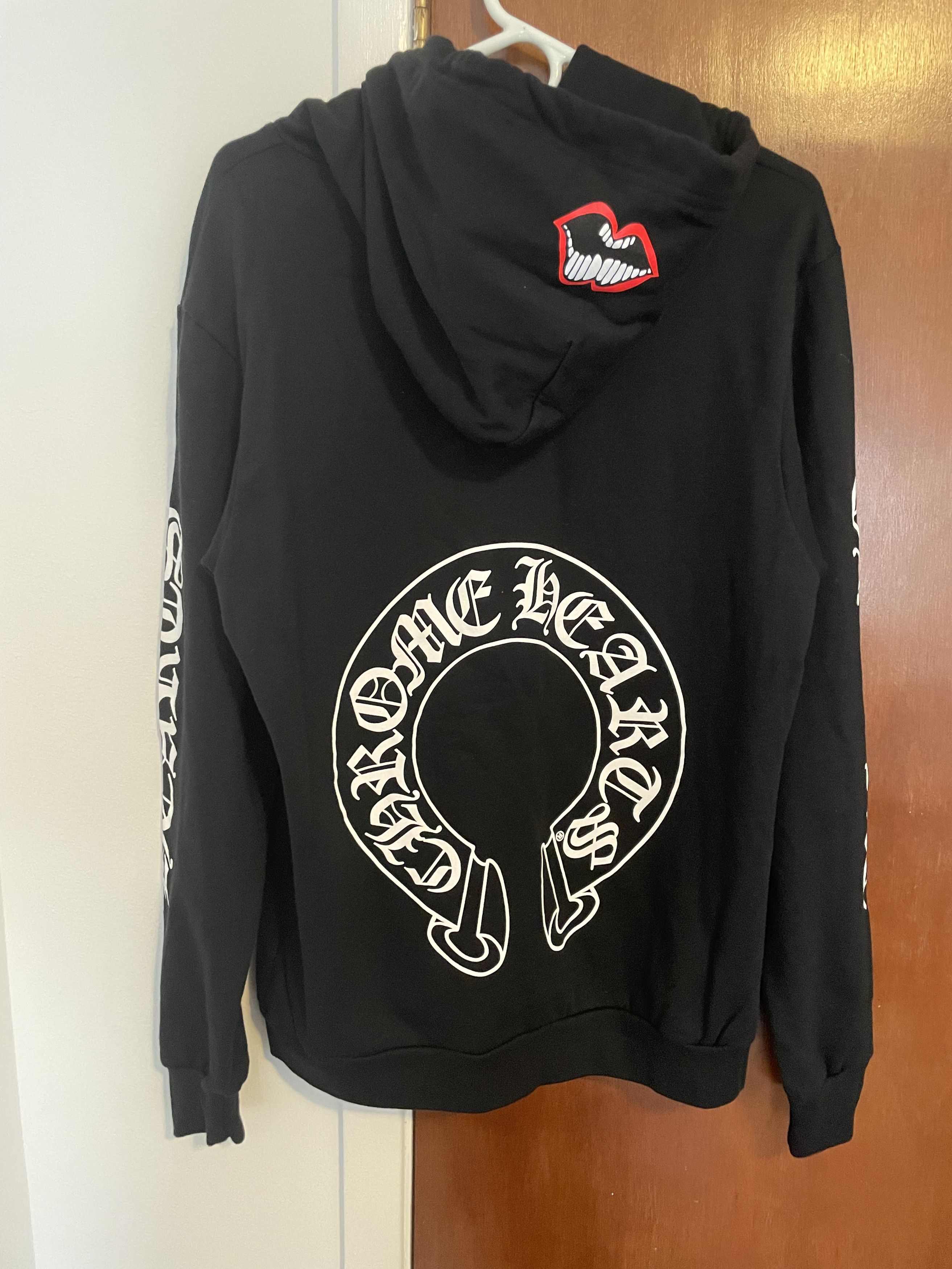 CHROME HEARTS Matty Boy Horseshoe Chomper Graphic Hoodie