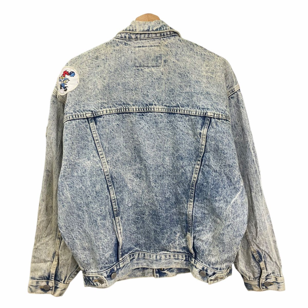 Big John × Vintage 💥80s BIG JOHN BLEACH DENIM BUTTON JACKET Size US M / EU 48-50 / 2 - 8 Thumbnail