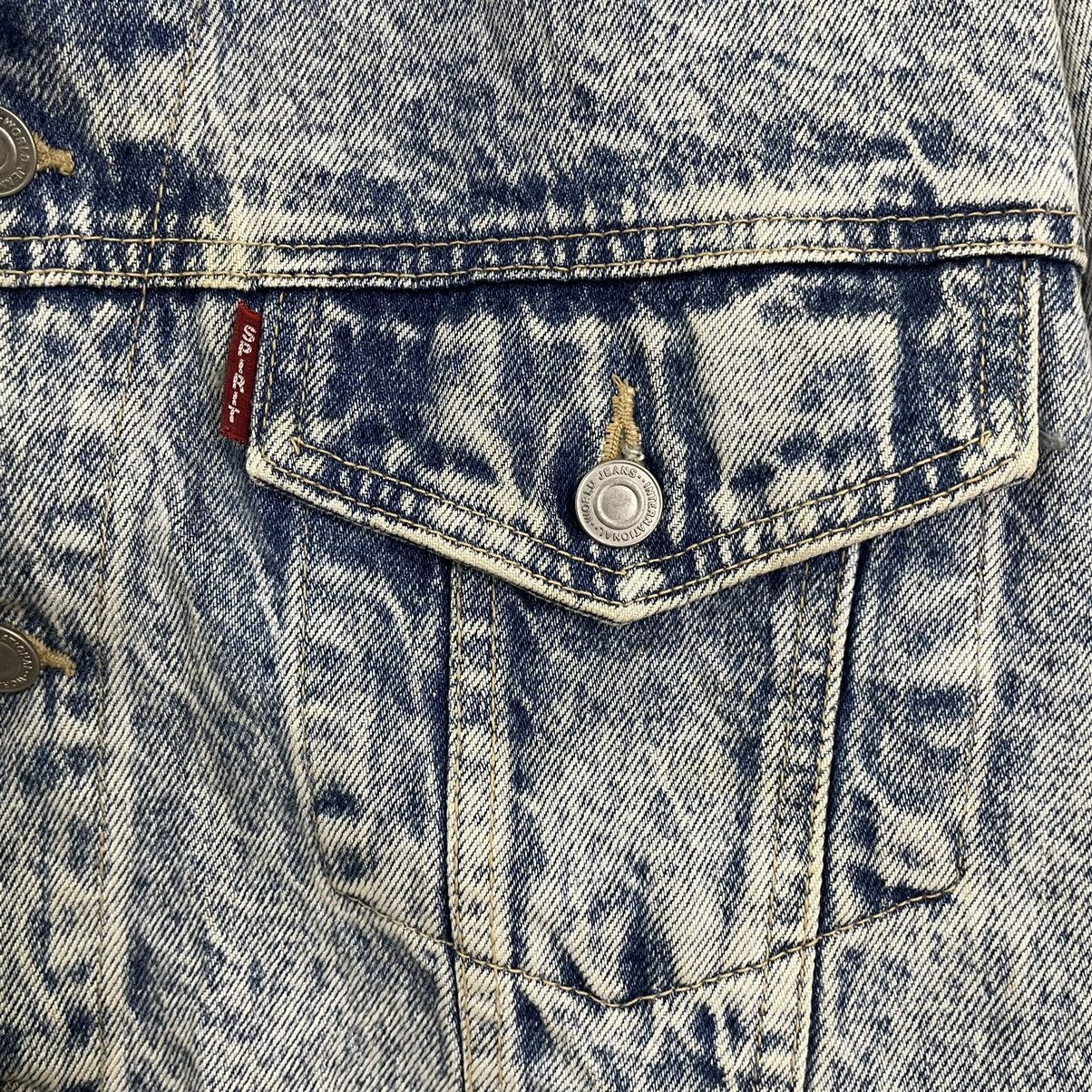Big John × Vintage 💥80s BIG JOHN BLEACH DENIM BUTTON JACKET Size US M / EU 48-50 / 2 - 5 Thumbnail