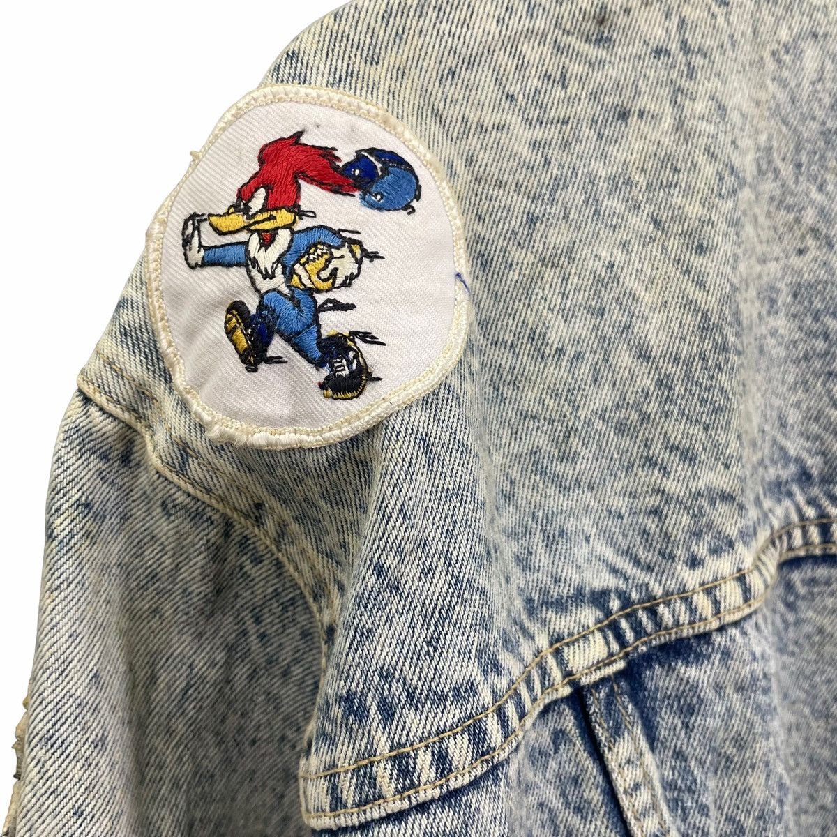 Big John × Vintage 💥80s BIG JOHN BLEACH DENIM BUTTON JACKET Size US M / EU 48-50 / 2 - 10 Thumbnail