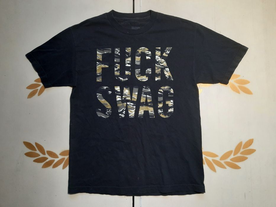 Black Scale FUCK SWAG Black Scale T-Shirt | Grailed