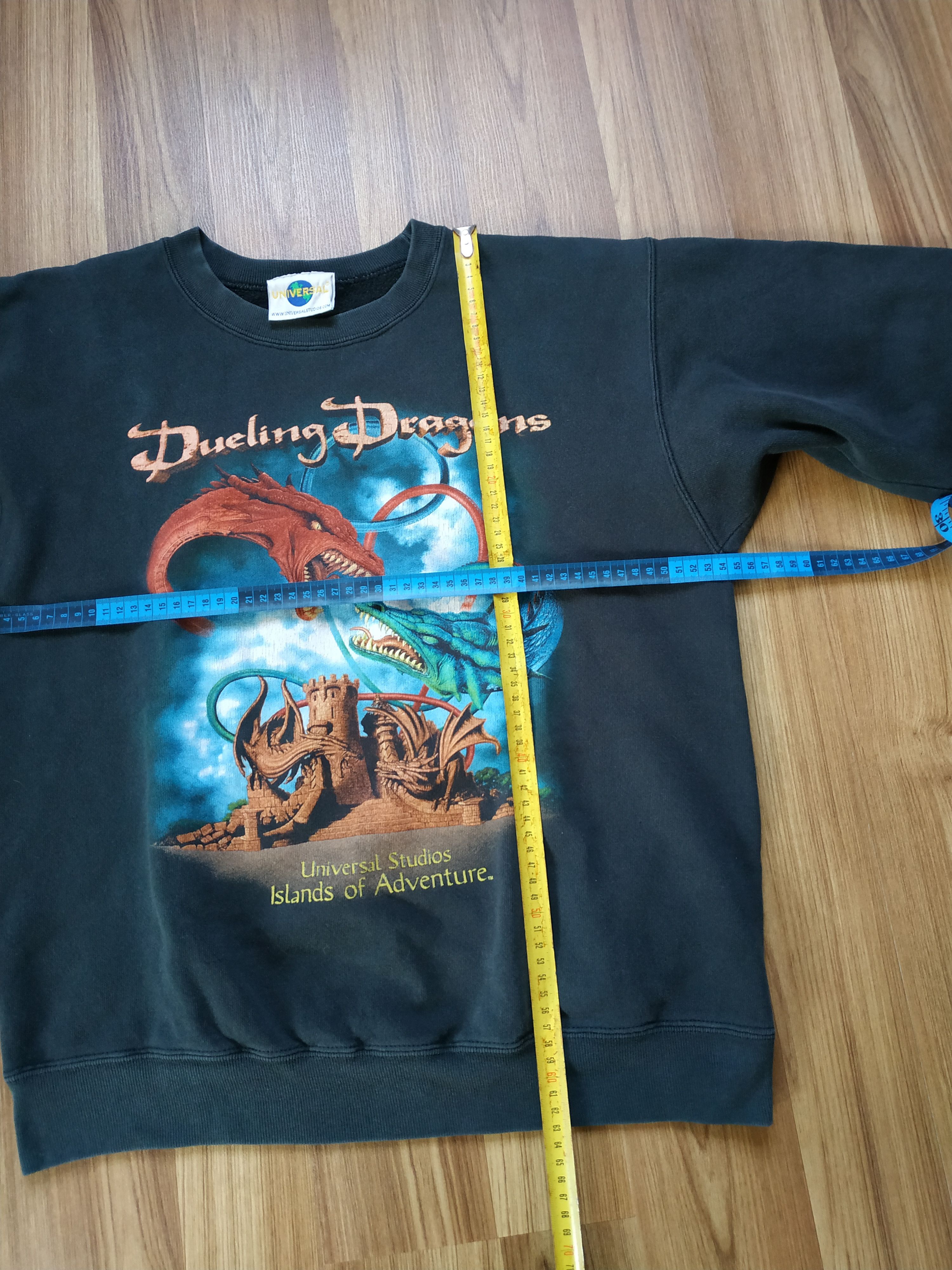 Vintage Vintage Dueling Dragons Universal Studios Sweatshirt Liquid Size US M / EU 48-50 / 2 - 7 Thumbnail