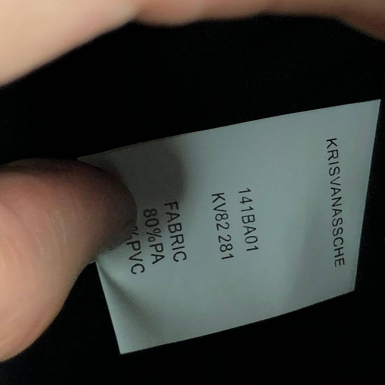 Kris Van Assche Kris Van Assche Loops Details Big Backpack Size ONE SIZE - 9 Thumbnail