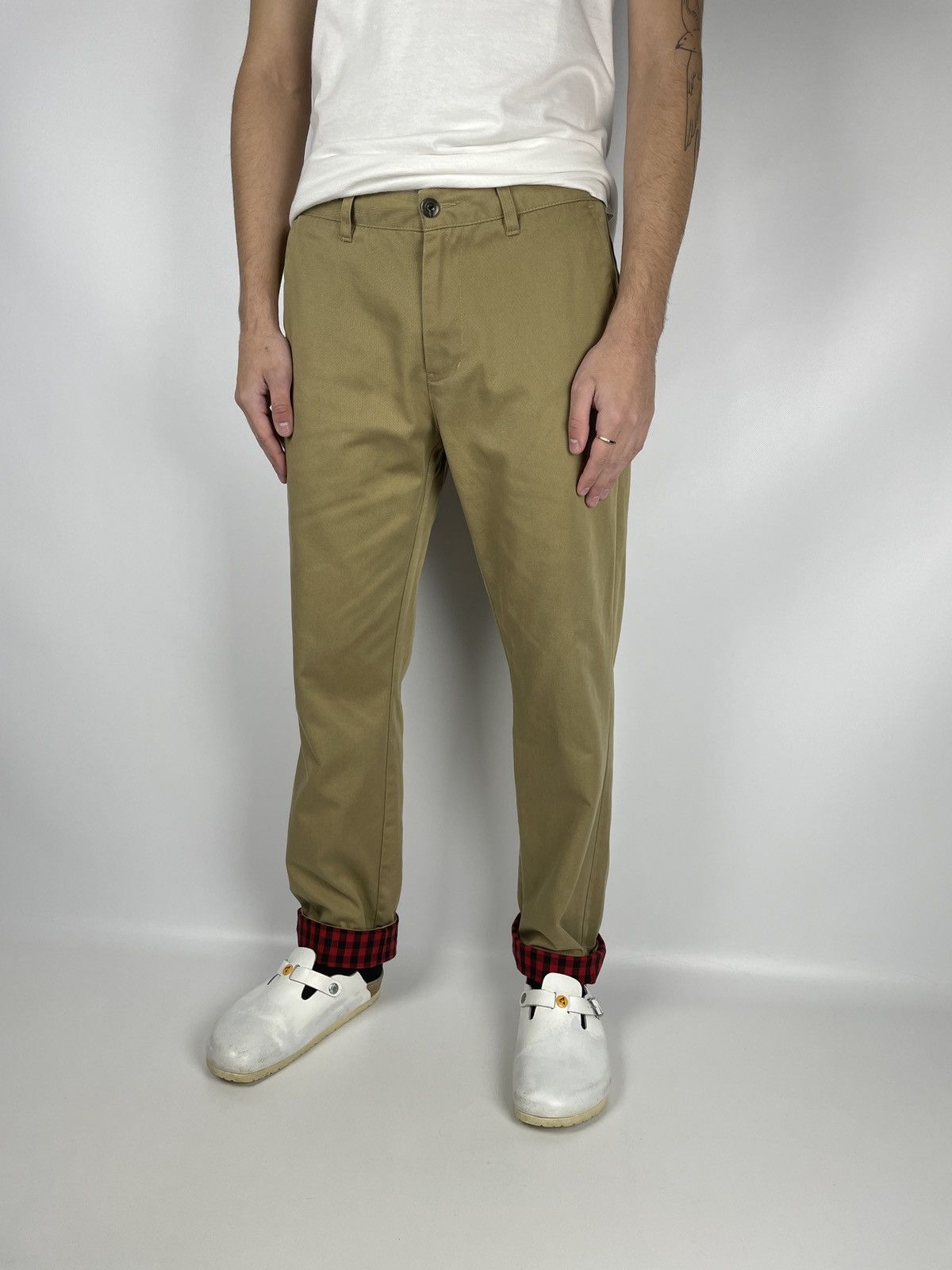 Dickies Dickies Work Beige Pants Size US 32 / EU 48 - 3 Thumbnail