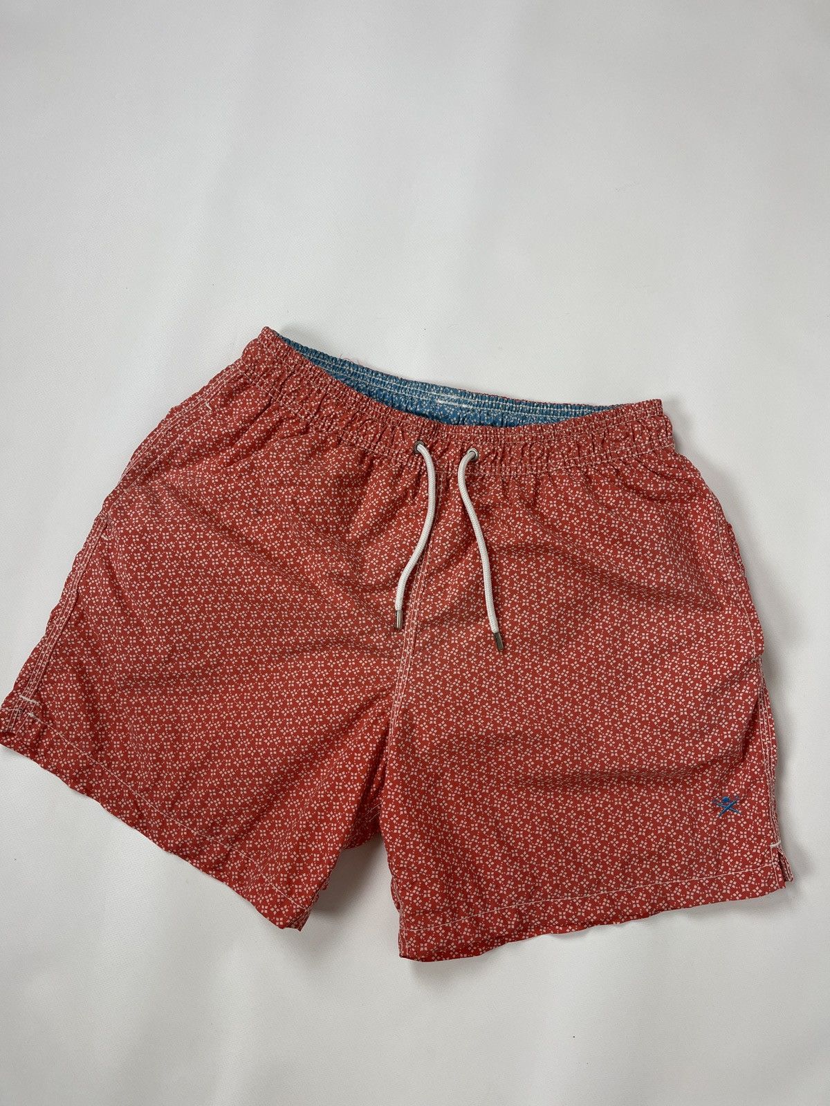 Hackett Hackett London Cube Print volley corral swim shorts Size US 32 / EU 48 - 2 Thumbnail