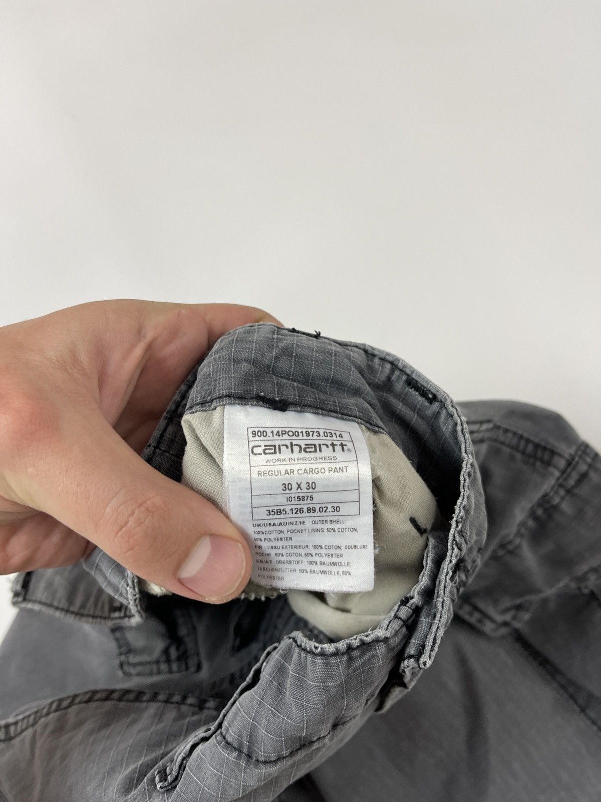 Carhartt Carhartt vintage distressed faded cargo pants utility Size US 30 / EU 46 - 16 Thumbnail