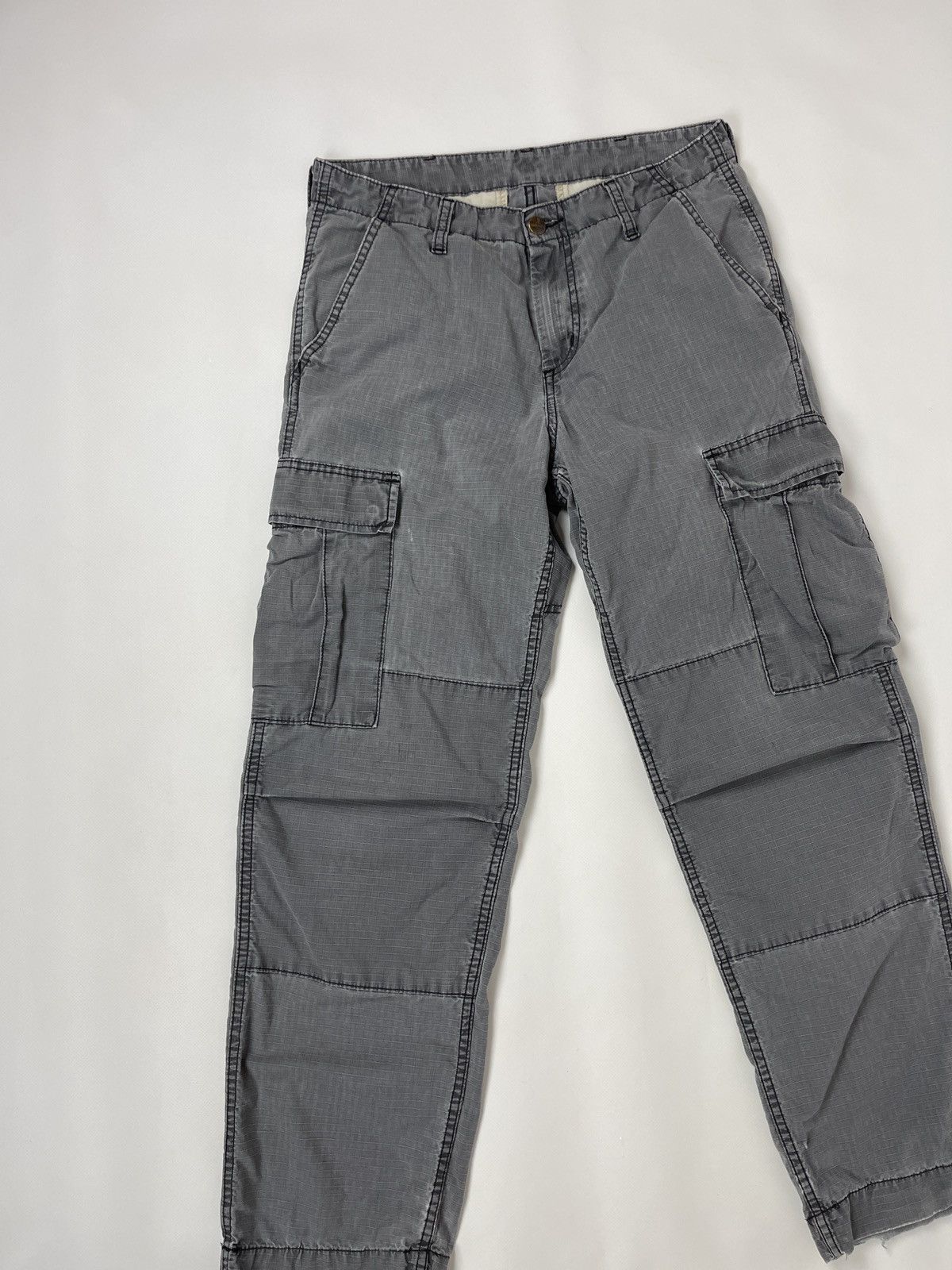 Carhartt Carhartt vintage distressed faded cargo pants utility Size US 30 / EU 46 - 11 Thumbnail