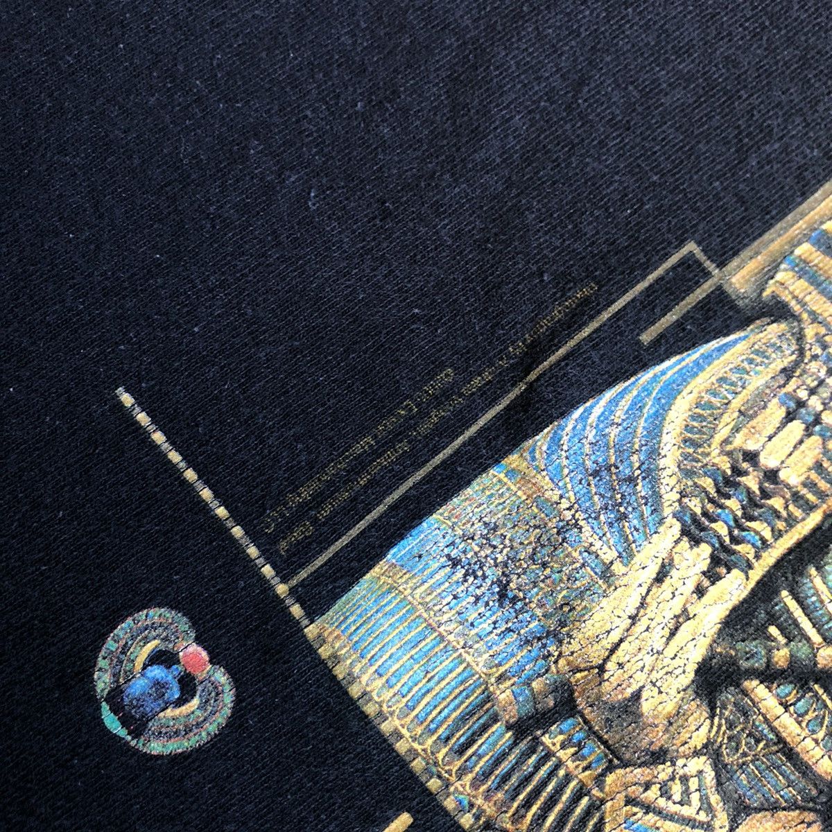 Vintage Vintage 2000s King Tut Tutankhamun Golden Pharaoh Museum Tee Size US L / EU 52-54 / 3 - 5 Thumbnail