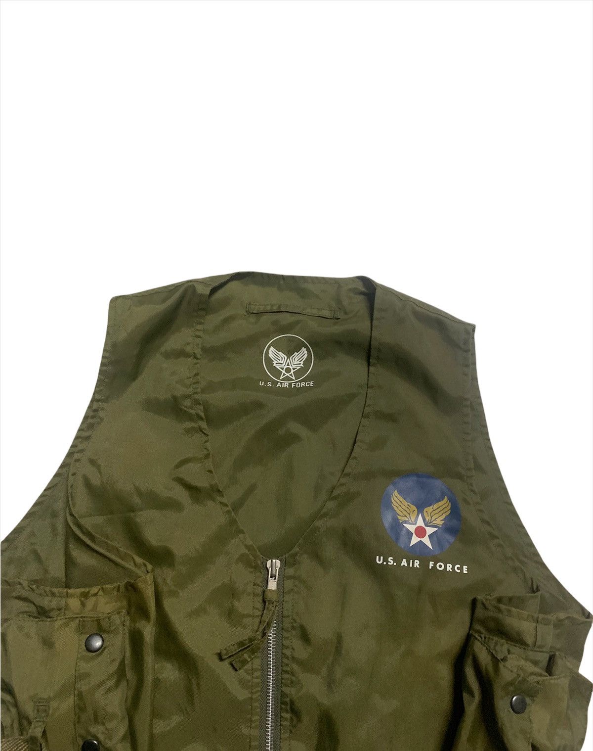 Vintage VINTAGE US AIR FORCE TACTICAL NYLON MILITARY VEST Size US L / EU 52-54 / 3 - 6 Thumbnail