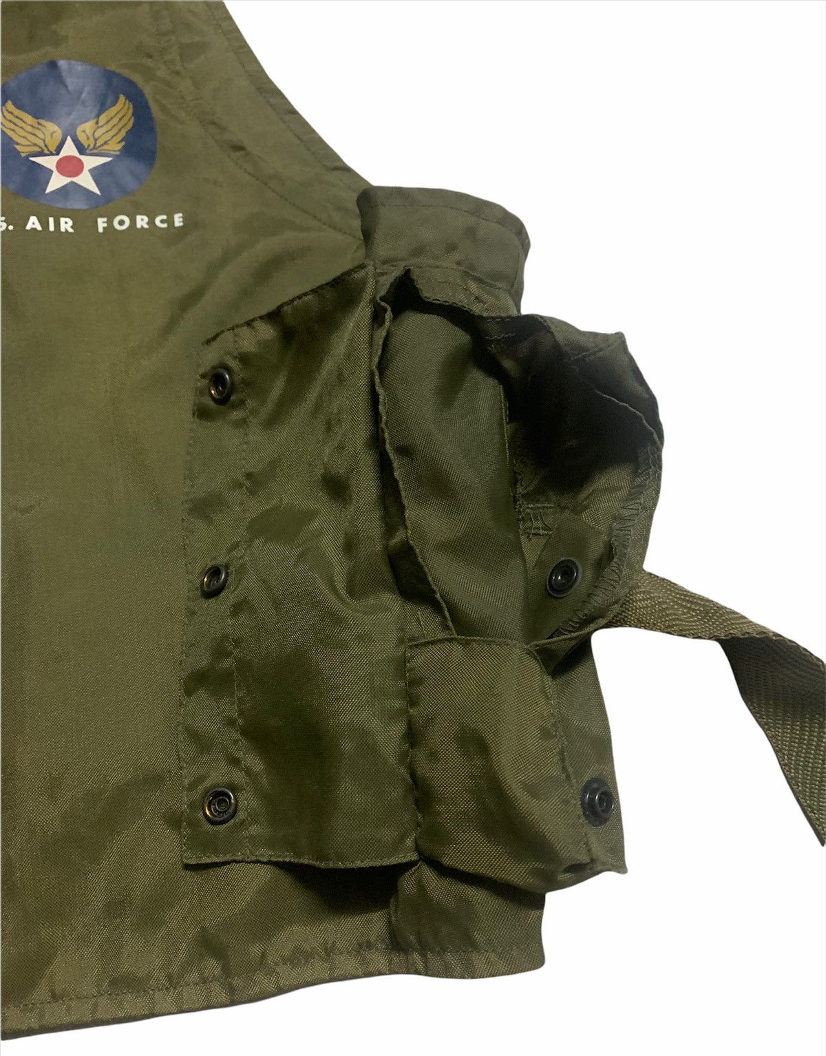 Vintage VINTAGE US AIR FORCE TACTICAL NYLON MILITARY VEST Size US L / EU 52-54 / 3 - 8 Thumbnail