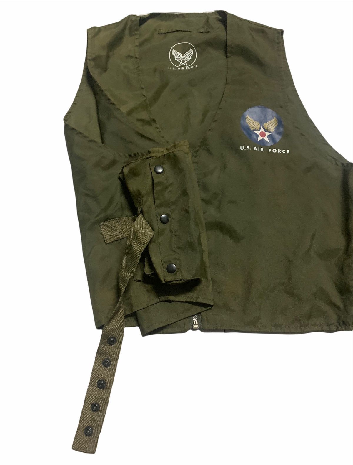Vintage VINTAGE US AIR FORCE TACTICAL NYLON MILITARY VEST Size US L / EU 52-54 / 3 - 7 Thumbnail