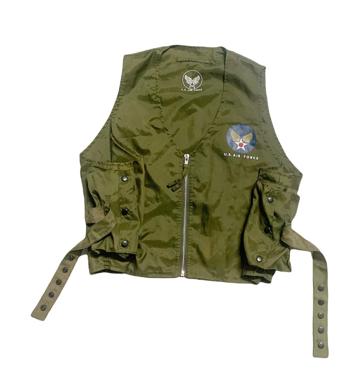 Vintage VINTAGE US AIR FORCE TACTICAL NYLON MILITARY VEST Size US L / EU 52-54 / 3 - 3 Thumbnail