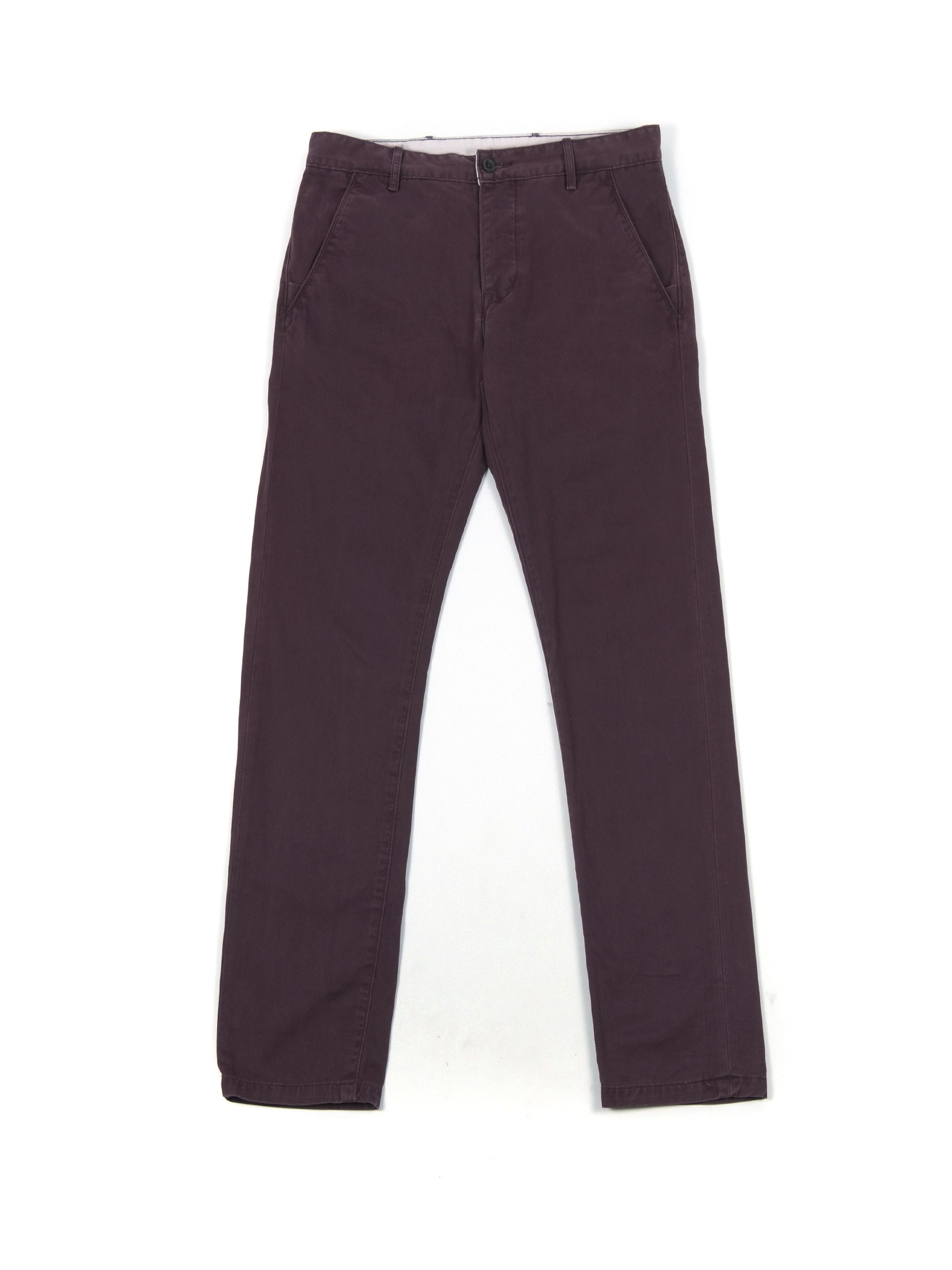 Levi's Levi's Cotton Burgundy Chino Pants W31 L32 Size US 31 - 1 Thumbnail