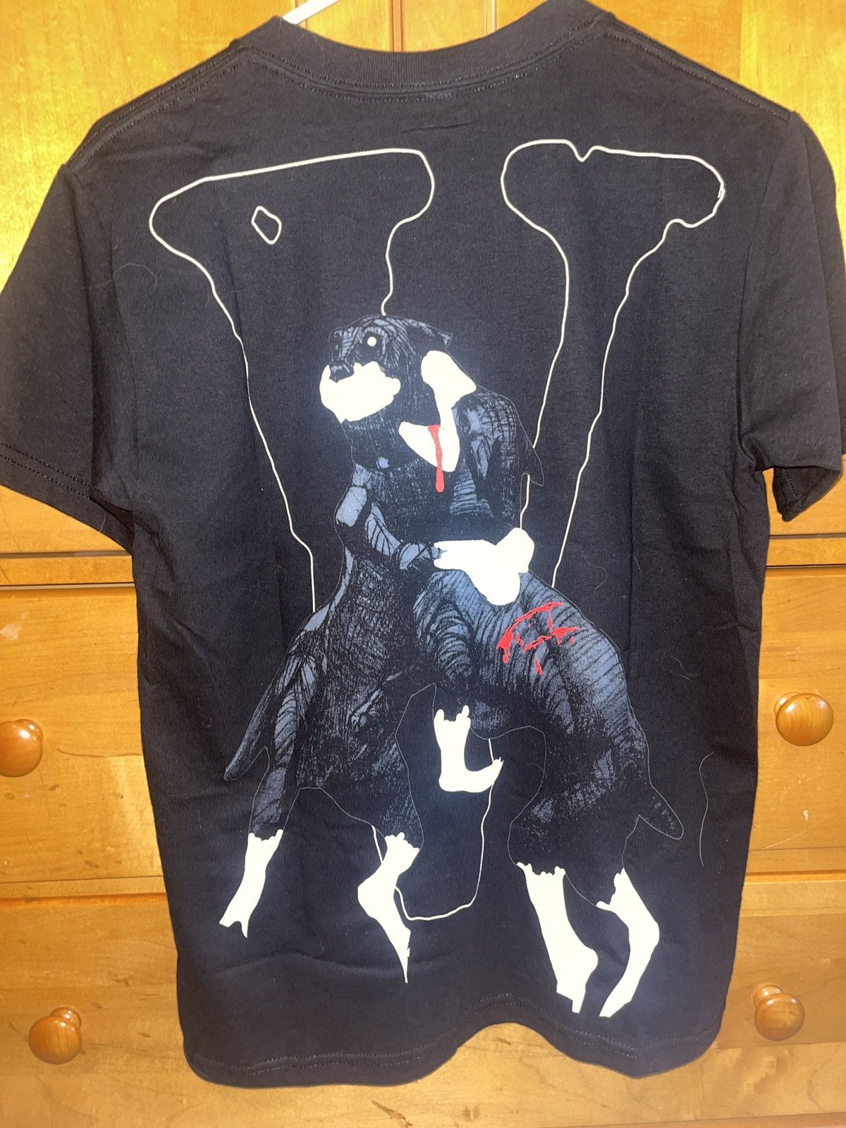 XL VLONE x CITY MORGUE DOGS good TEE