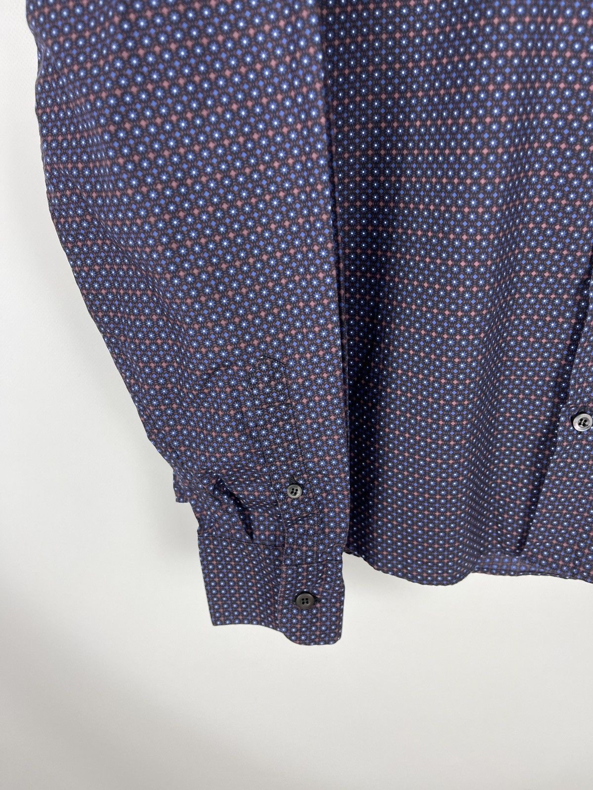 Prada Prada luxury pattern long sleeve shirt size 40 Size US M / EU 48-50 / 2 - 4 Thumbnail