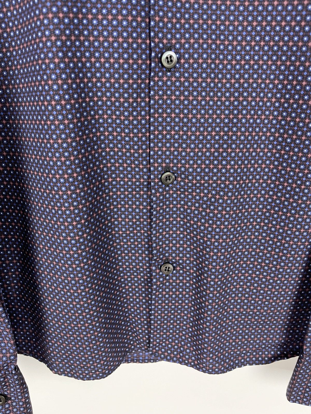 Prada Prada luxury pattern long sleeve shirt size 40 Size US M / EU 48-50 / 2 - 5 Thumbnail