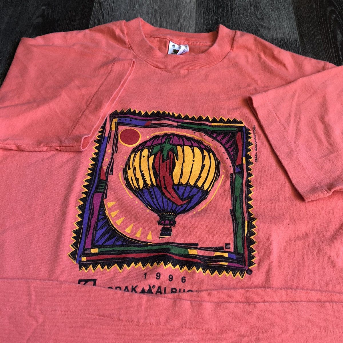 Kodak Vintage 1990s Kodak Cameras Balloon Festival Graphic T Shirt Size US M / EU 48-50 / 2 - 2 Thumbnail