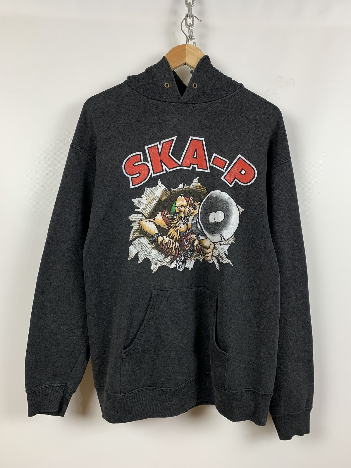 Vintage Ska-P Faded Black Band Hoodie