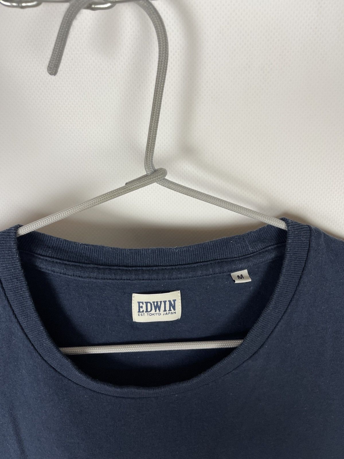 Edwin Edwin Pocket T-Shirt blue navy Size US M / EU 48-50 / 2 - 8 Thumbnail