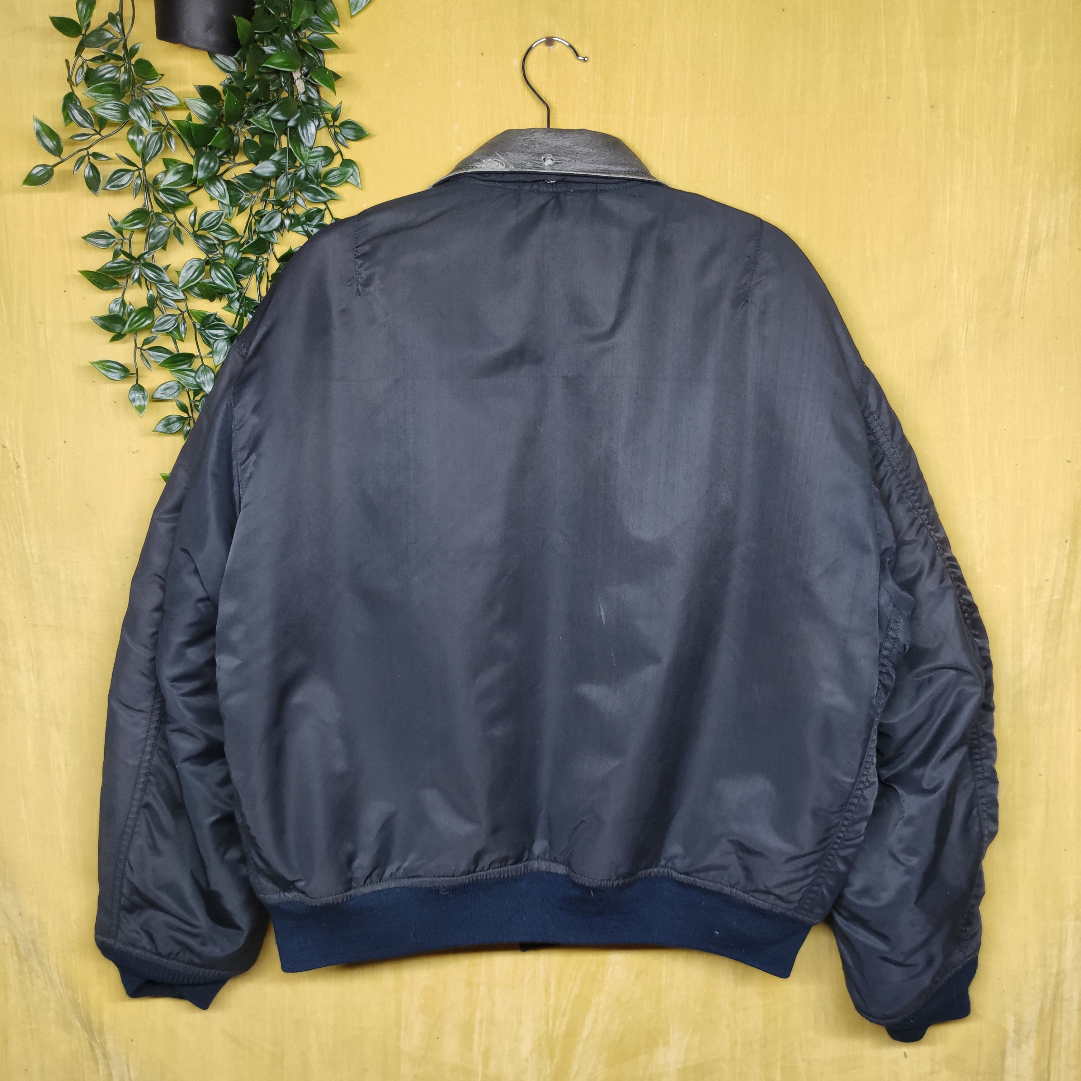 Avirex 💥 Avirex Bomber Appreciation War Service 1987 Army Sz M Size US M / EU 48-50 / 2 - 4 Thumbnail