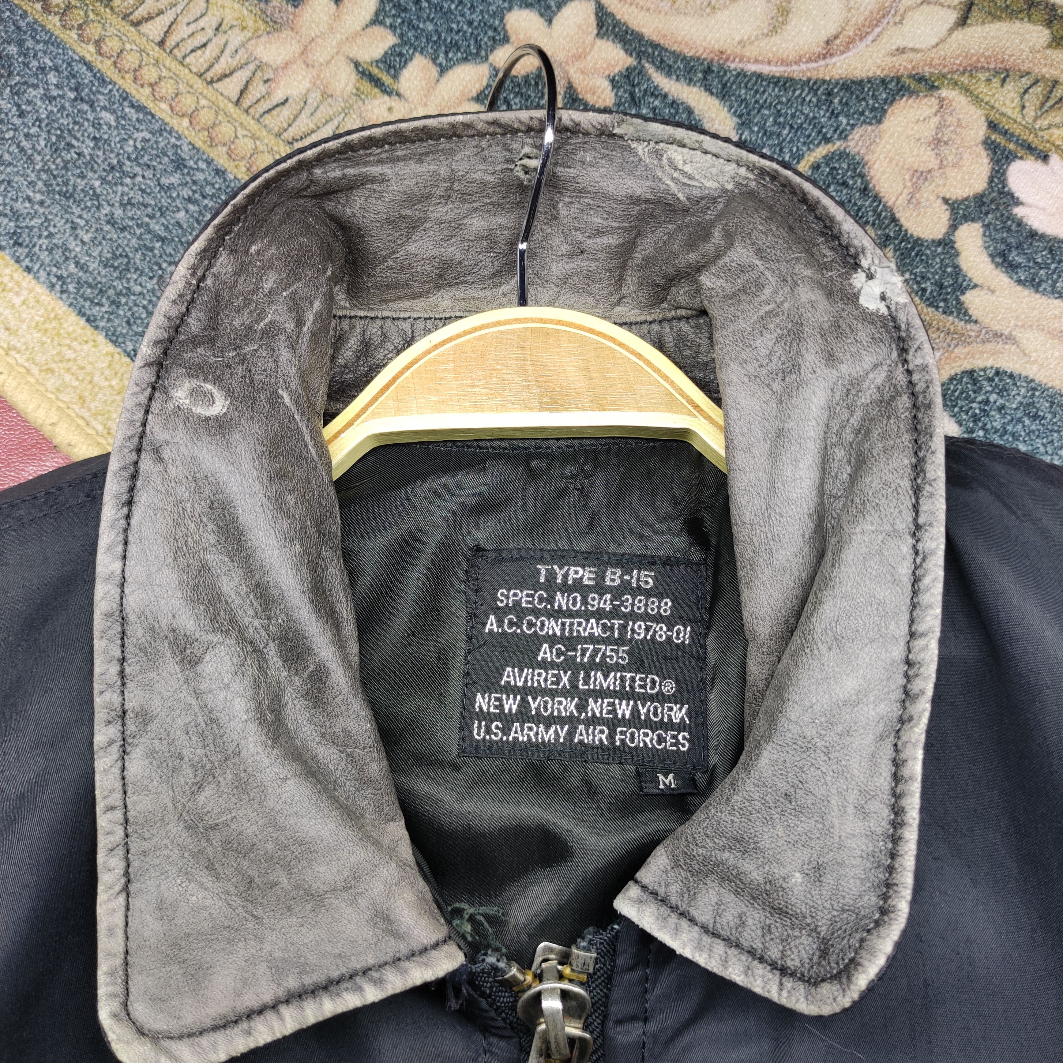 Avirex 💥 Avirex Bomber Appreciation War Service 1987 Army Sz M Size US M / EU 48-50 / 2 - 16 Thumbnail