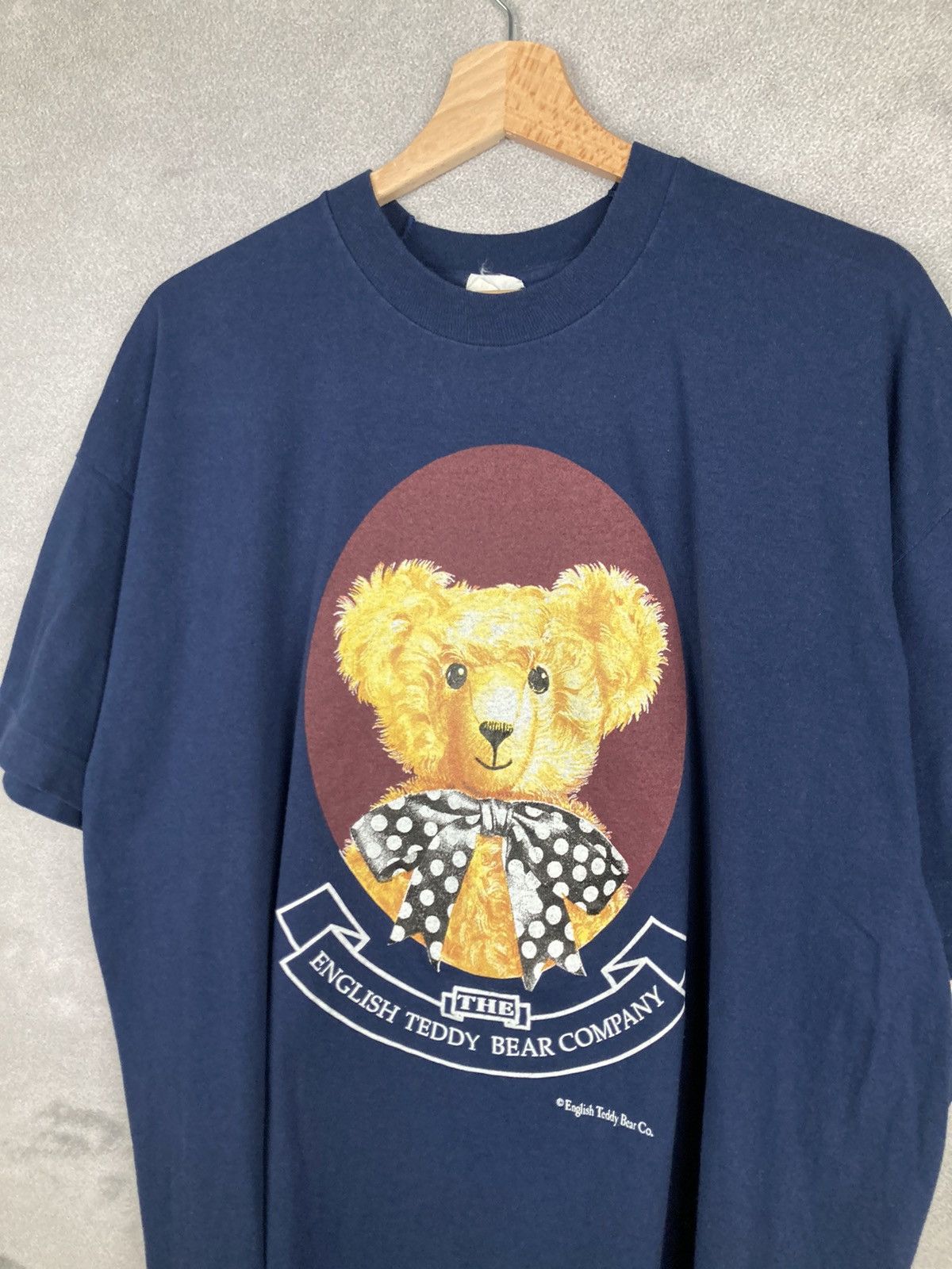 Vintage Vintage The English Teddy Bear Company 80s Graphic Tee Size US XL / EU 56 / 4 - 4 Thumbnail