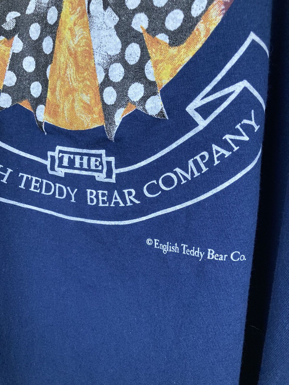 Vintage Vintage The English Teddy Bear Company 80s Graphic Tee Size US XL / EU 56 / 4 - 6 Thumbnail