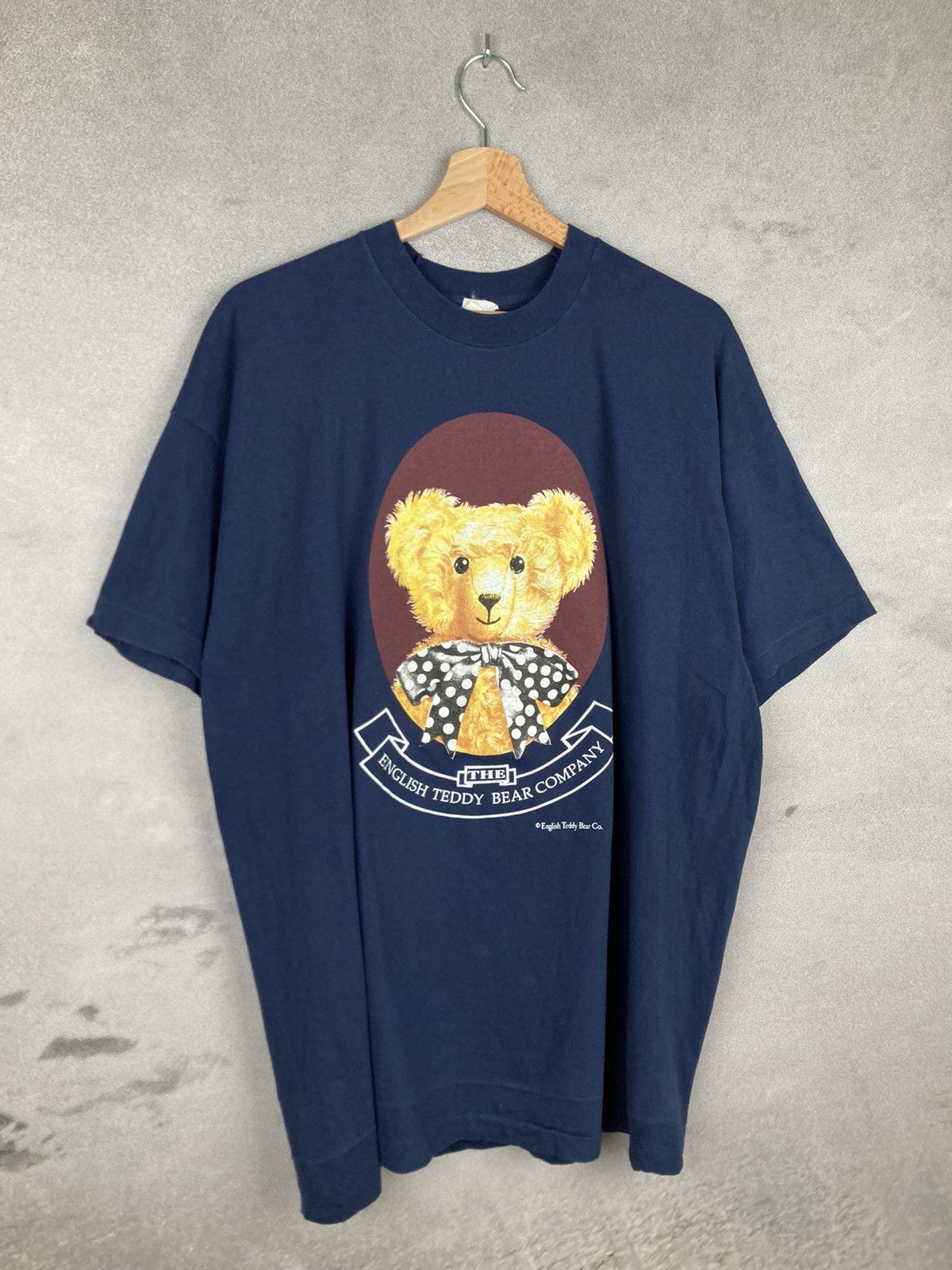 Vintage Vintage The English Teddy Bear Company 80s Graphic Tee Size US XL / EU 56 / 4 - 5 Thumbnail