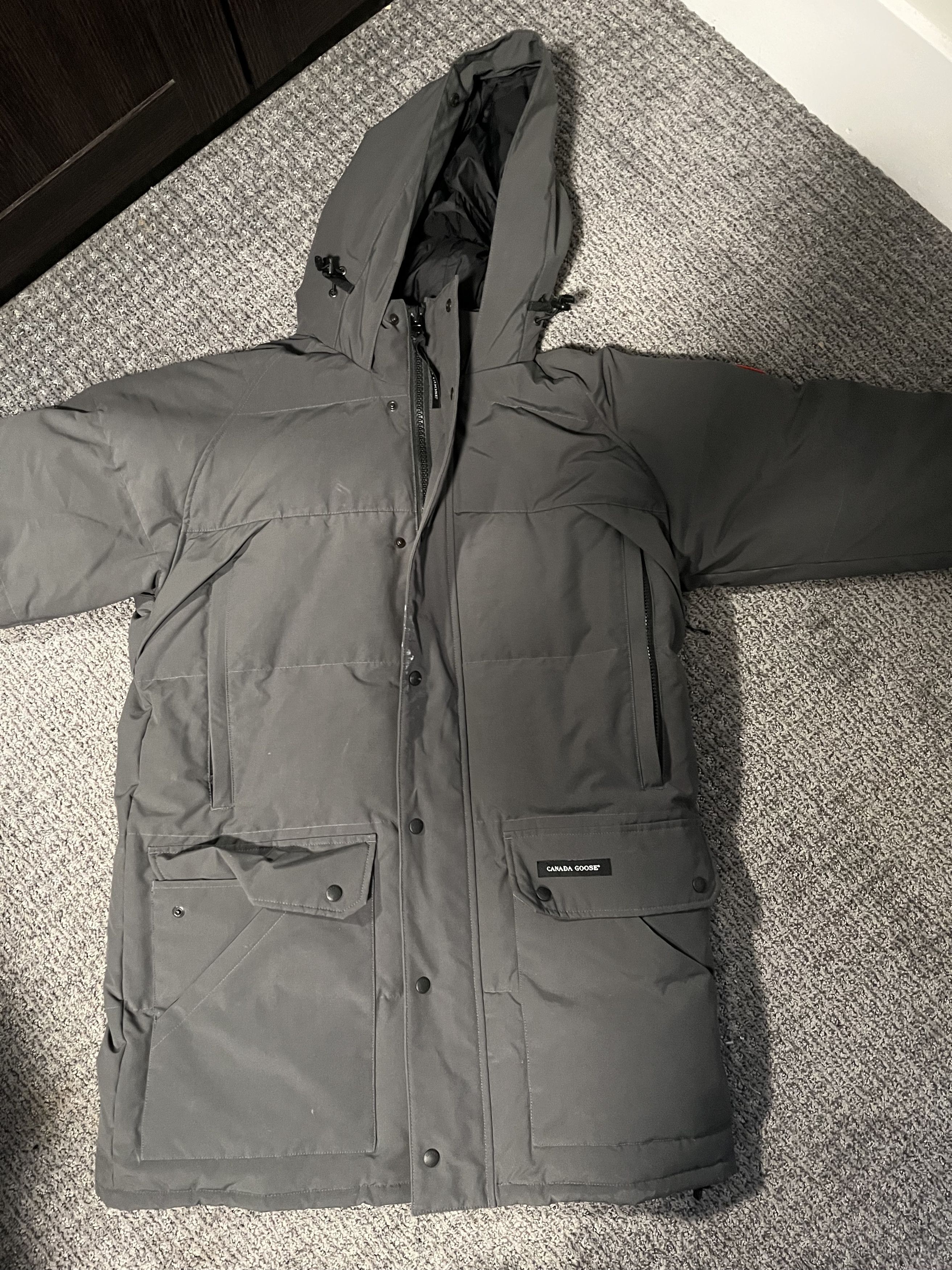 Canada shops goose emory parka grey