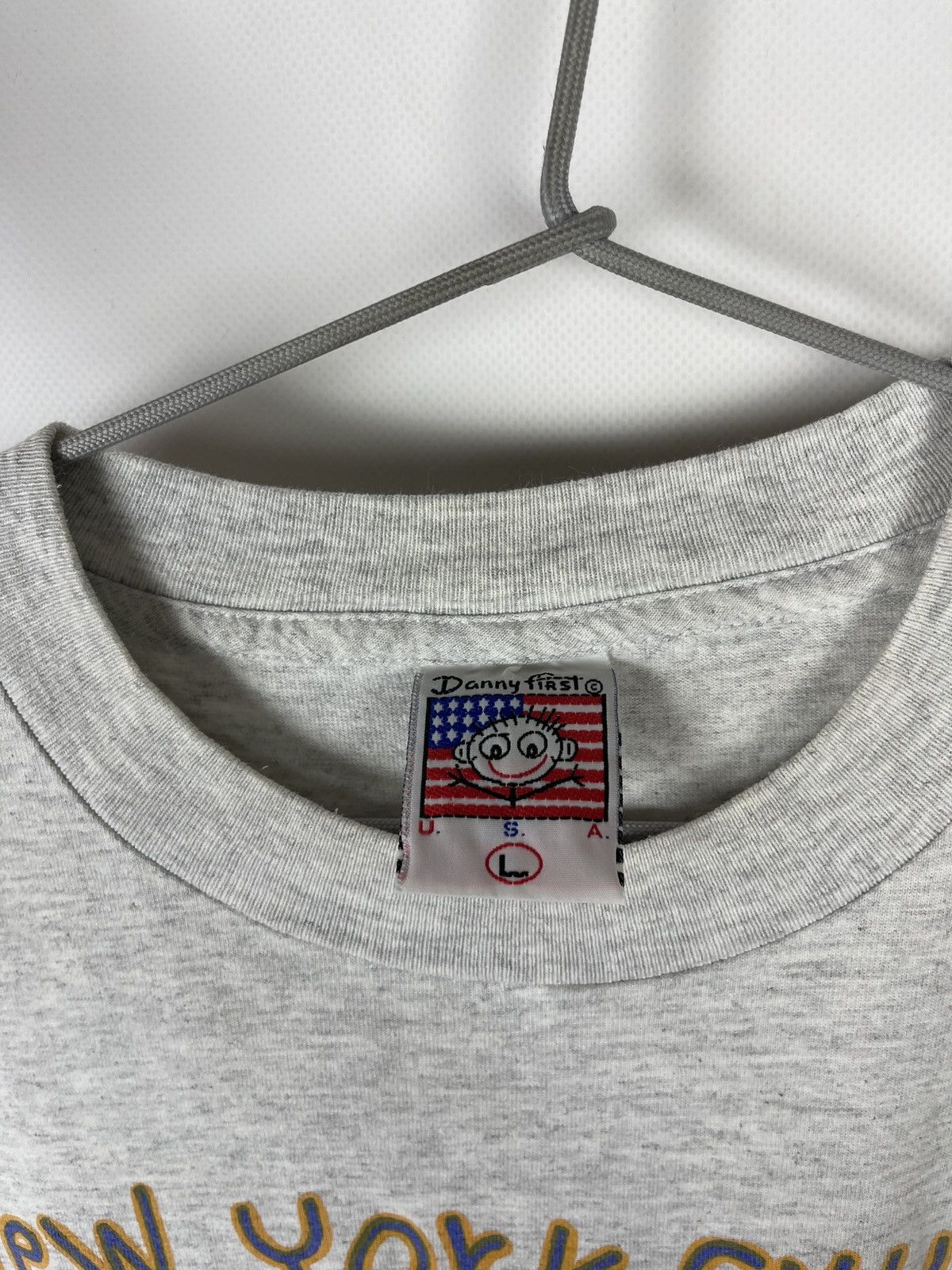 Vintage Danny First New York City Boy Vintage 90s made in USA tee Size US L / EU 52-54 / 3 - 9 Thumbnail
