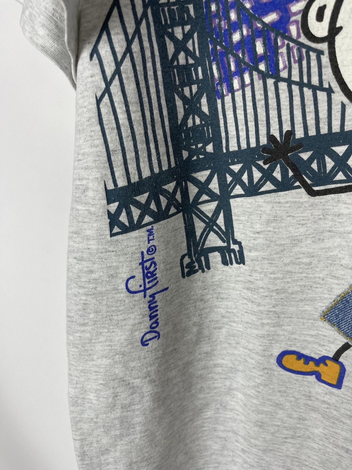 Vintage Danny First New York City Boy Vintage 90s made in USA tee Size US L / EU 52-54 / 3 - 5 Thumbnail