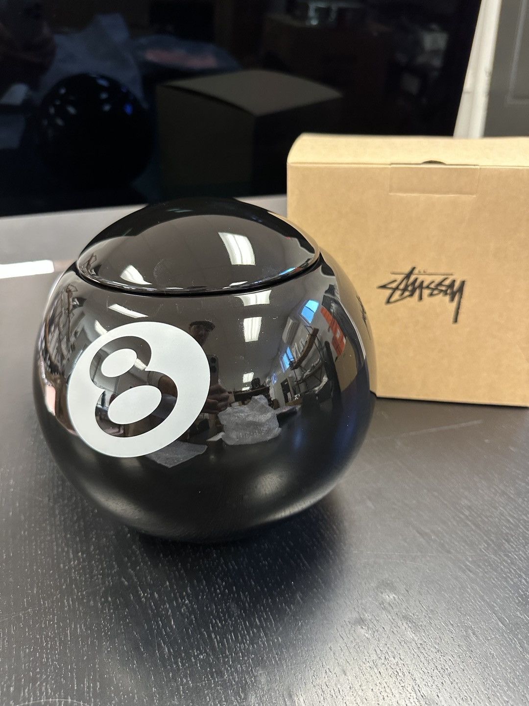 日本卸売 stussy 8ball cookie jar 8ボール クッキージャー 新品