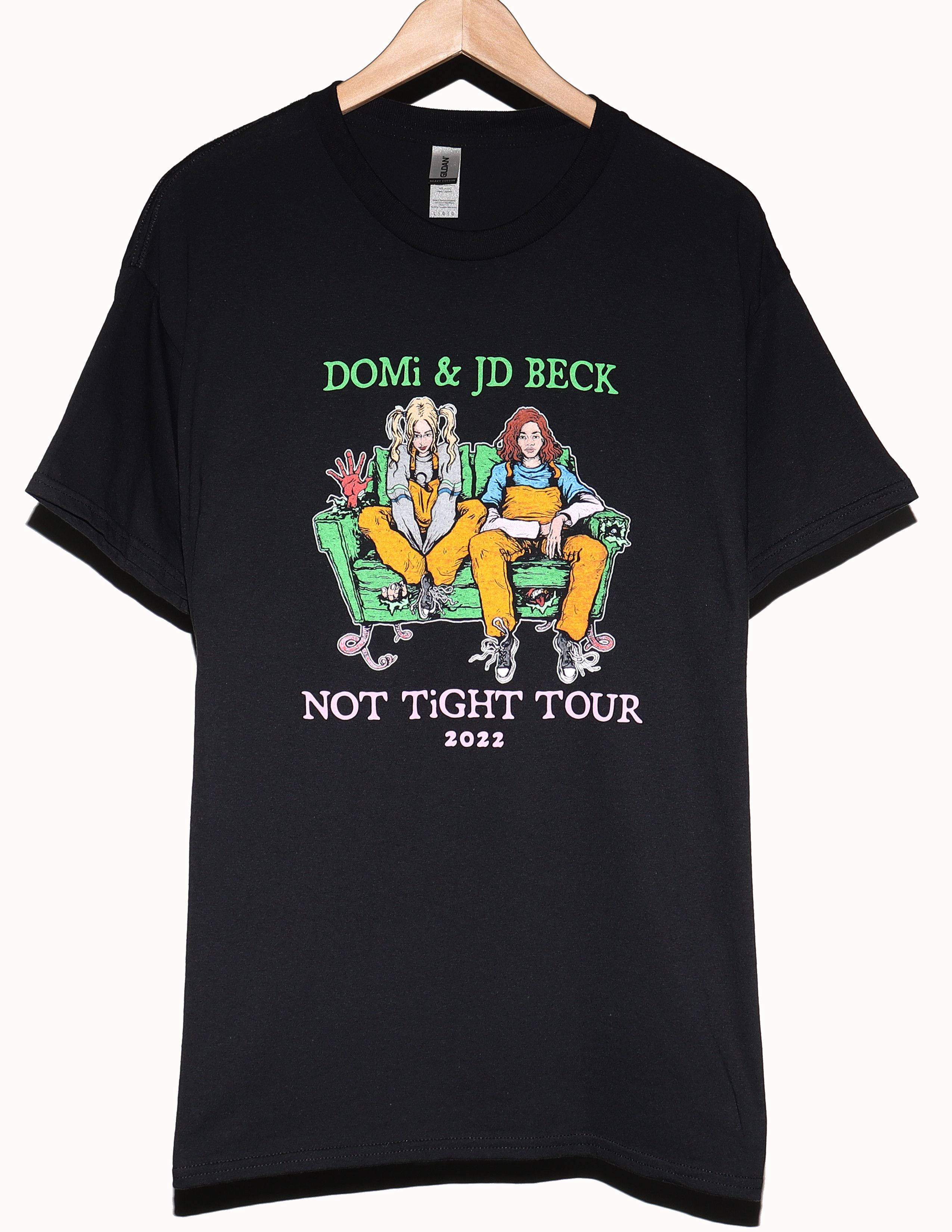 Band Tees DOMi & JD Beck Not Tight 2022 Tour Tee | Grailed