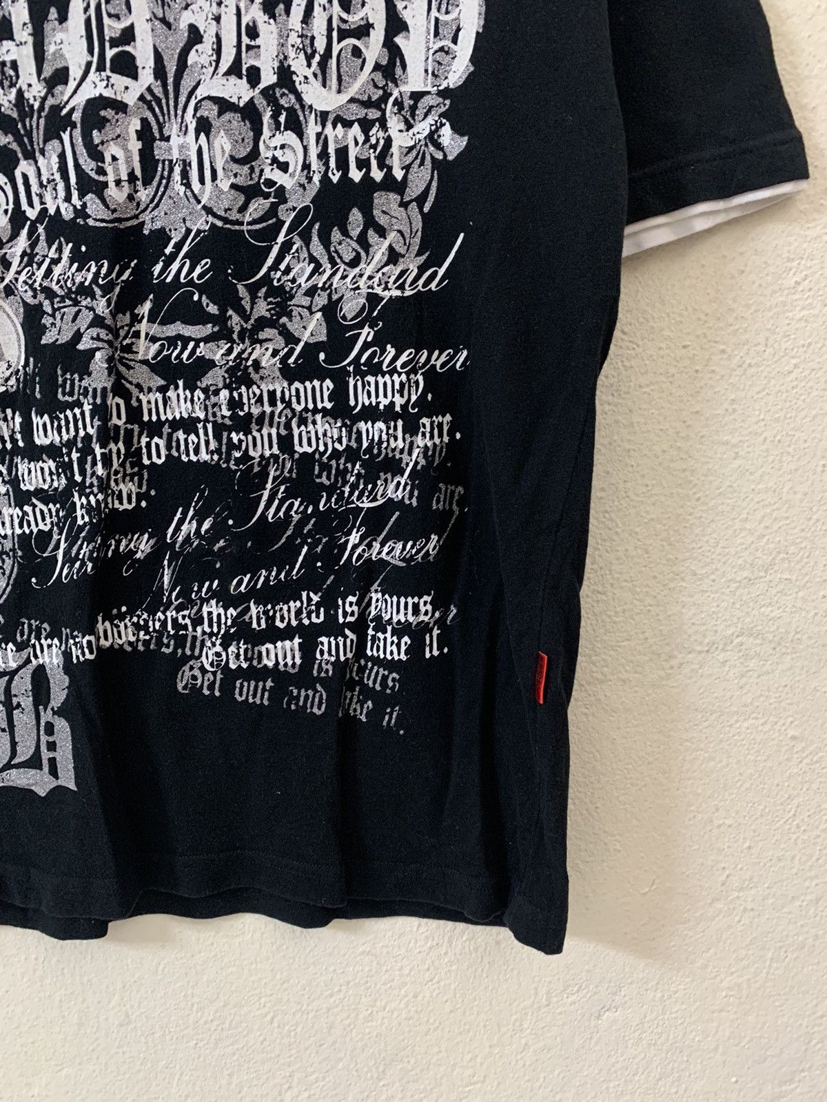 Bad Bunch NYC Bad Boy Spellout Poem Tshirt Size US S / EU 44-46 / 1 - 2 Thumbnail