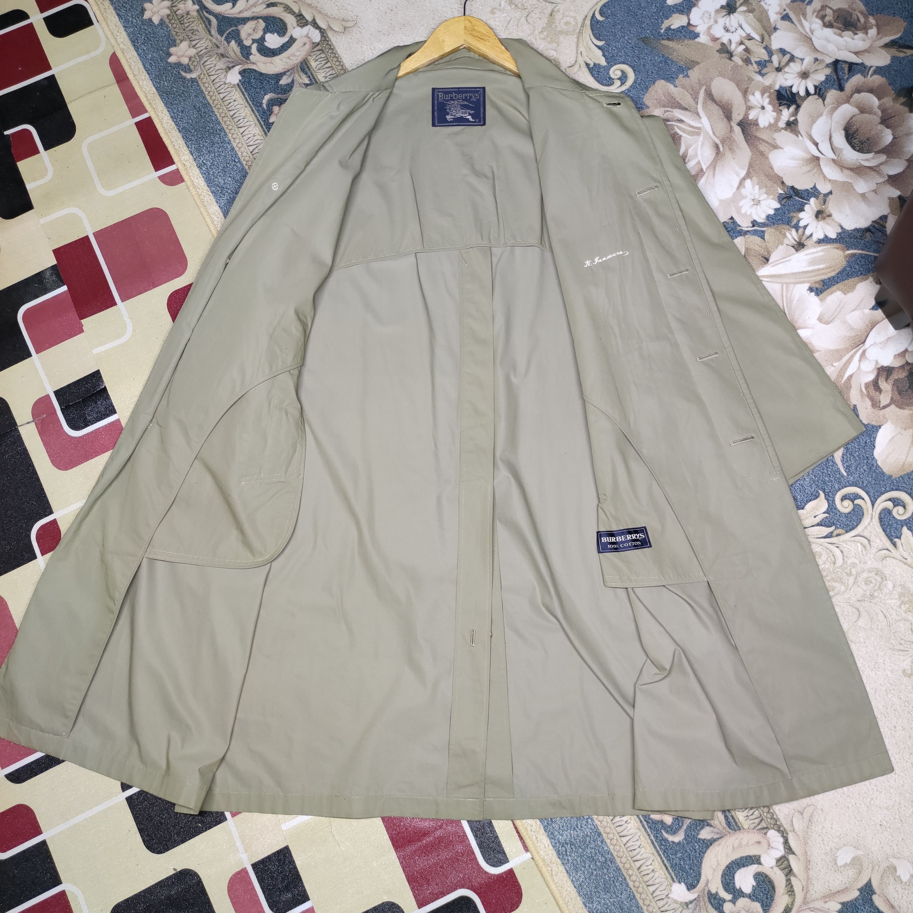 Burberry Burberrys long trenchcoat jacket Size US L / EU 52-54 / 3 - 6 Thumbnail