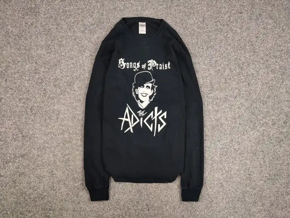 Band Tees Vintage 90's Song of Praise the Adicts Long Sleeve Shirts Size US XL / EU 56 / 4 - 1 Thumbnail