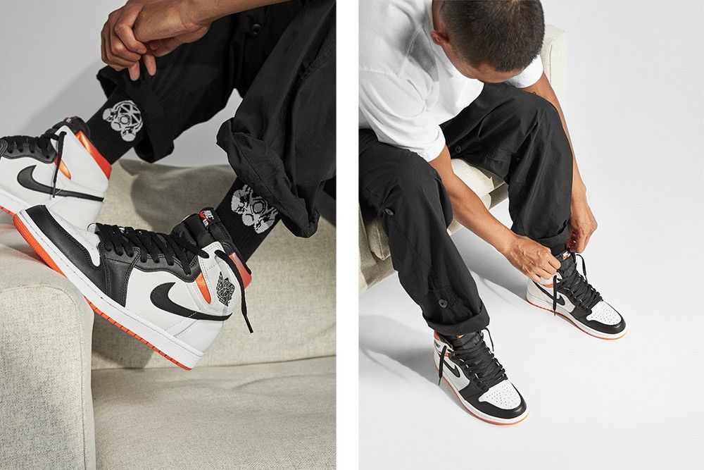 Jordan Brand Air Jordan 1 Retro High OG Electro Orange Size 9 Size US 9 / EU 42 - 25 Thumbnail