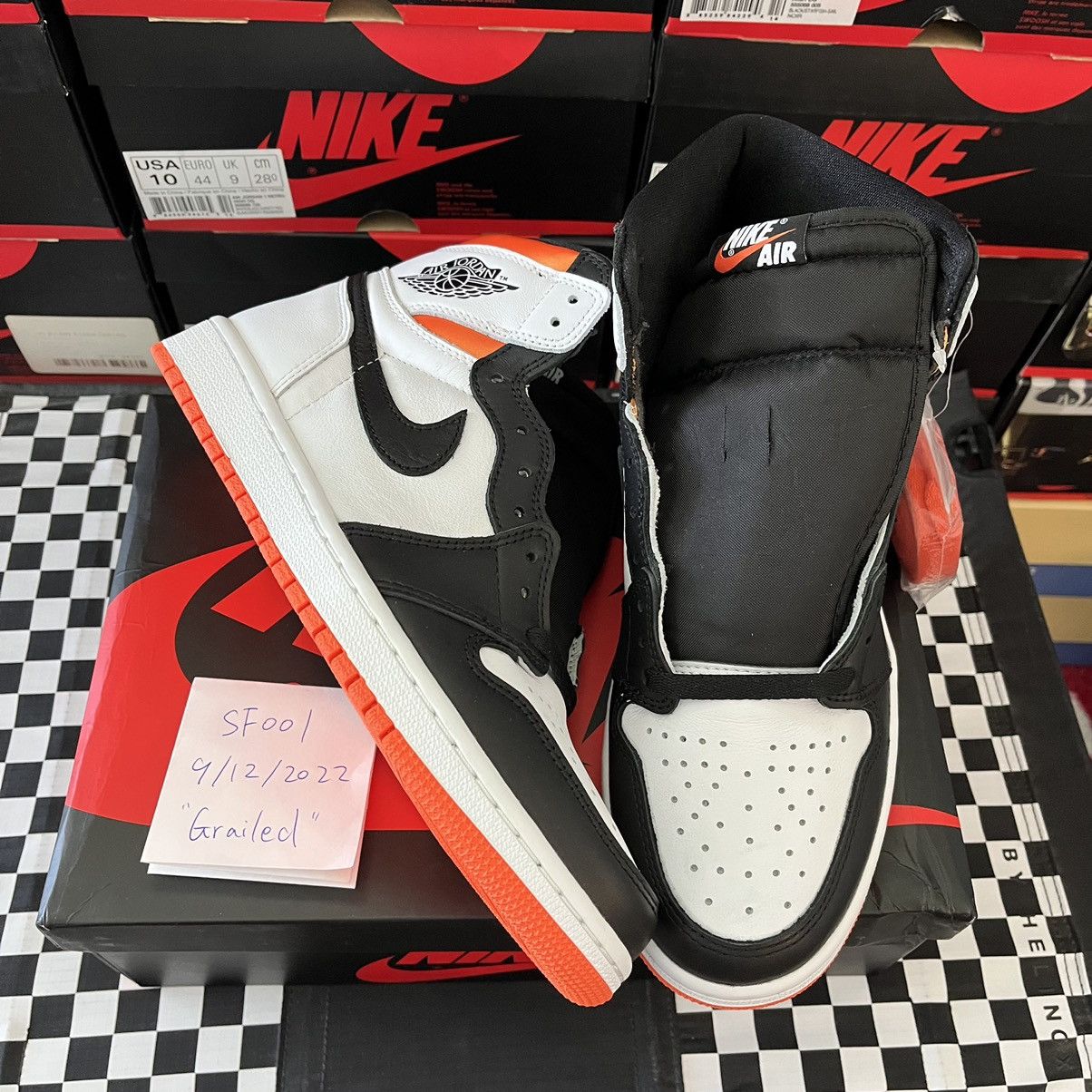 Jordan Brand Air Jordan 1 Retro High OG Electro Orange Size 9 Size US 9 / EU 42 - 6 Thumbnail