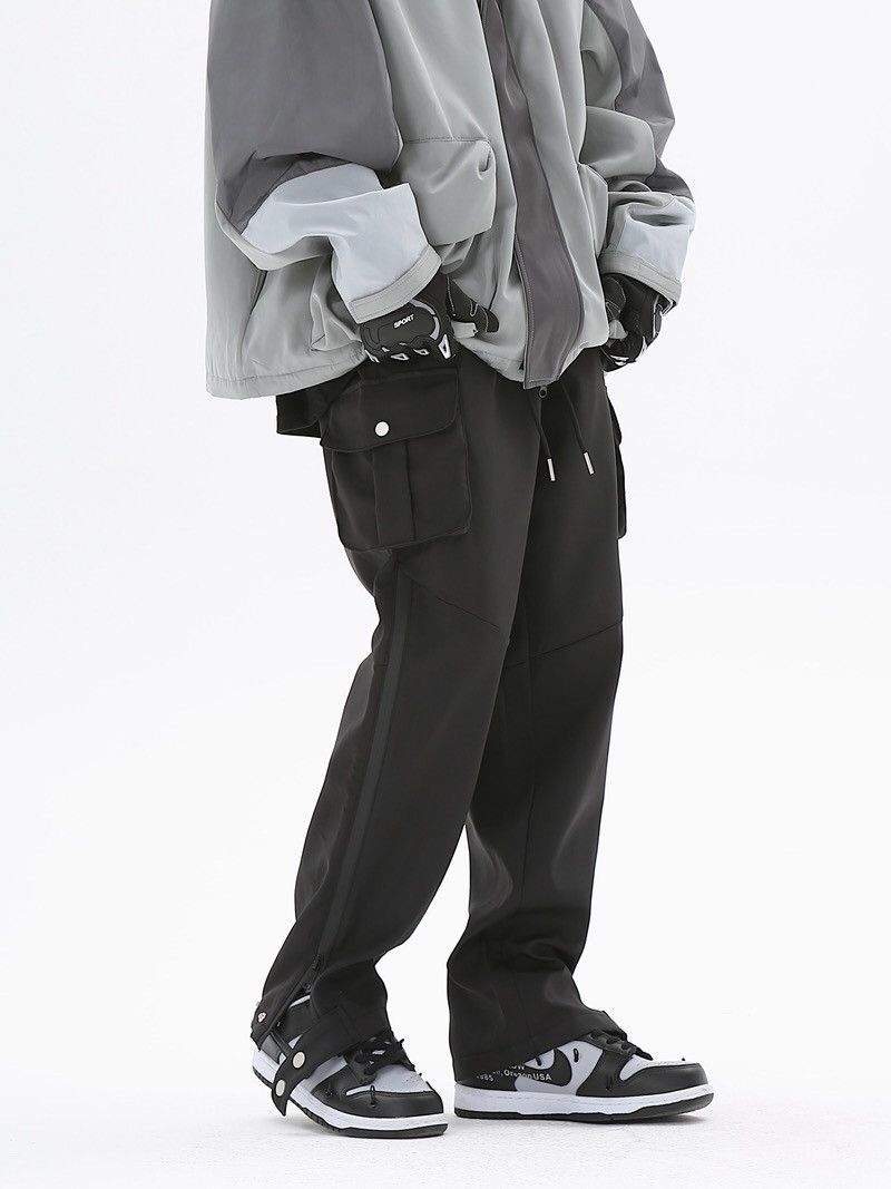 Fashion y2k pants with pocket