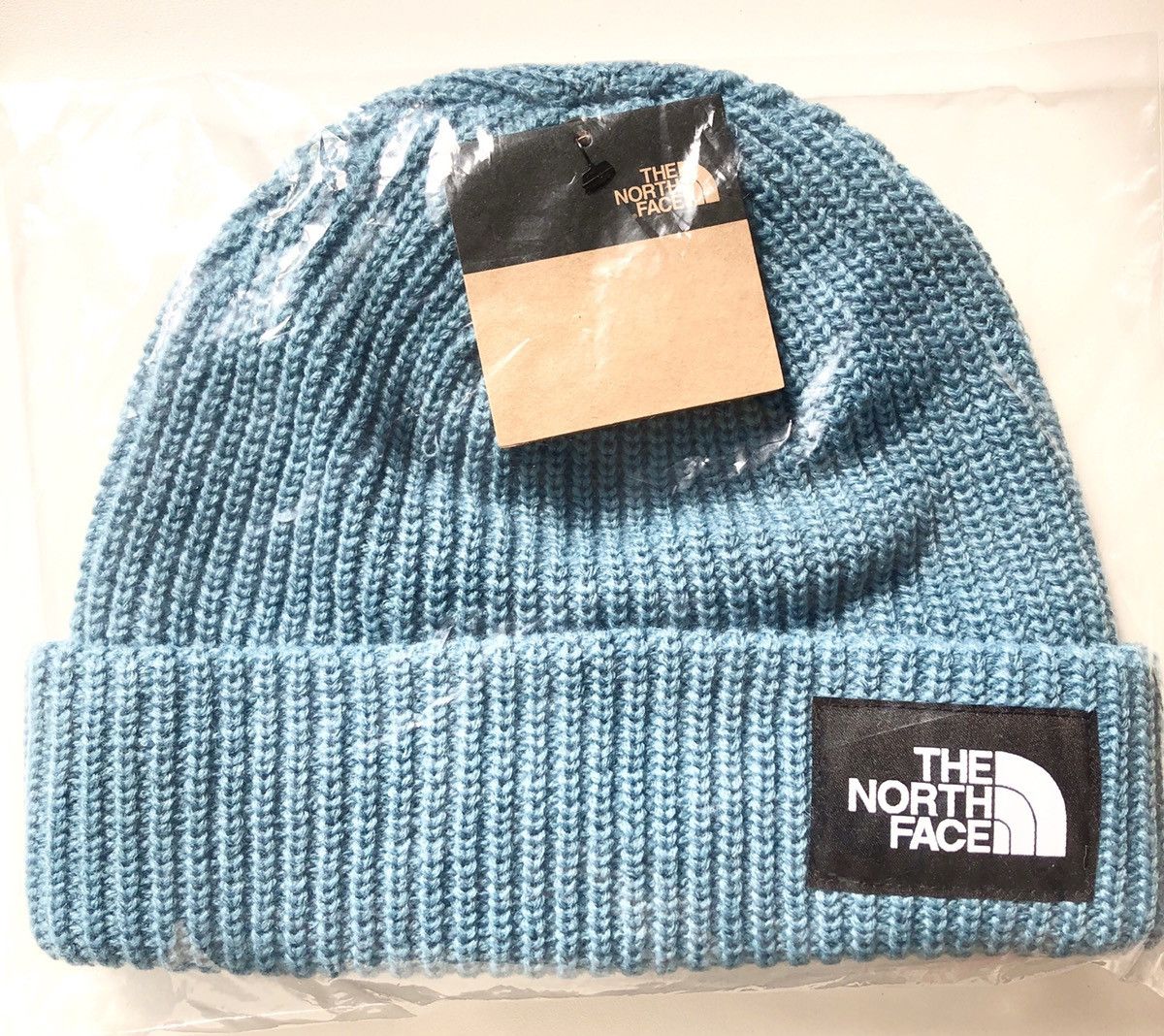 The North Face The North Face BOX LOGO Beanie STORM BLUE Size ONE SIZE - 1 Thumbnail