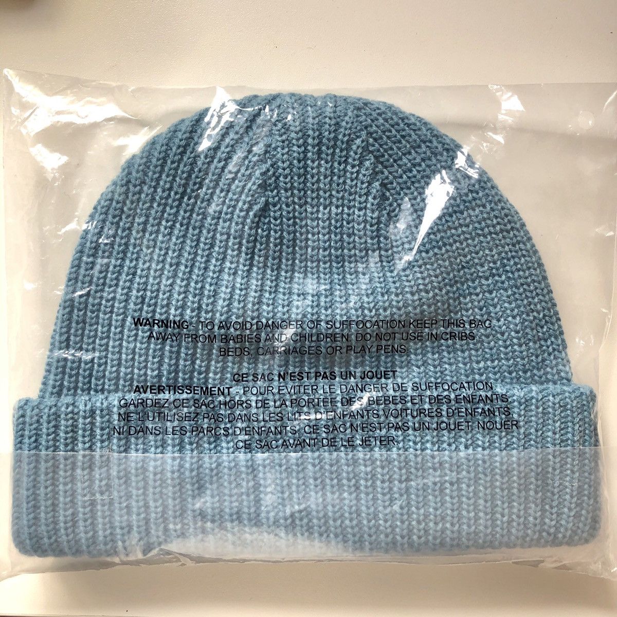 The North Face The North Face BOX LOGO Beanie STORM BLUE Size ONE SIZE - 2 Thumbnail