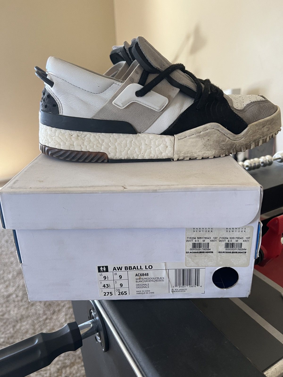 Adidas Adidas Alexander wang AW BBALL LO | Grailed