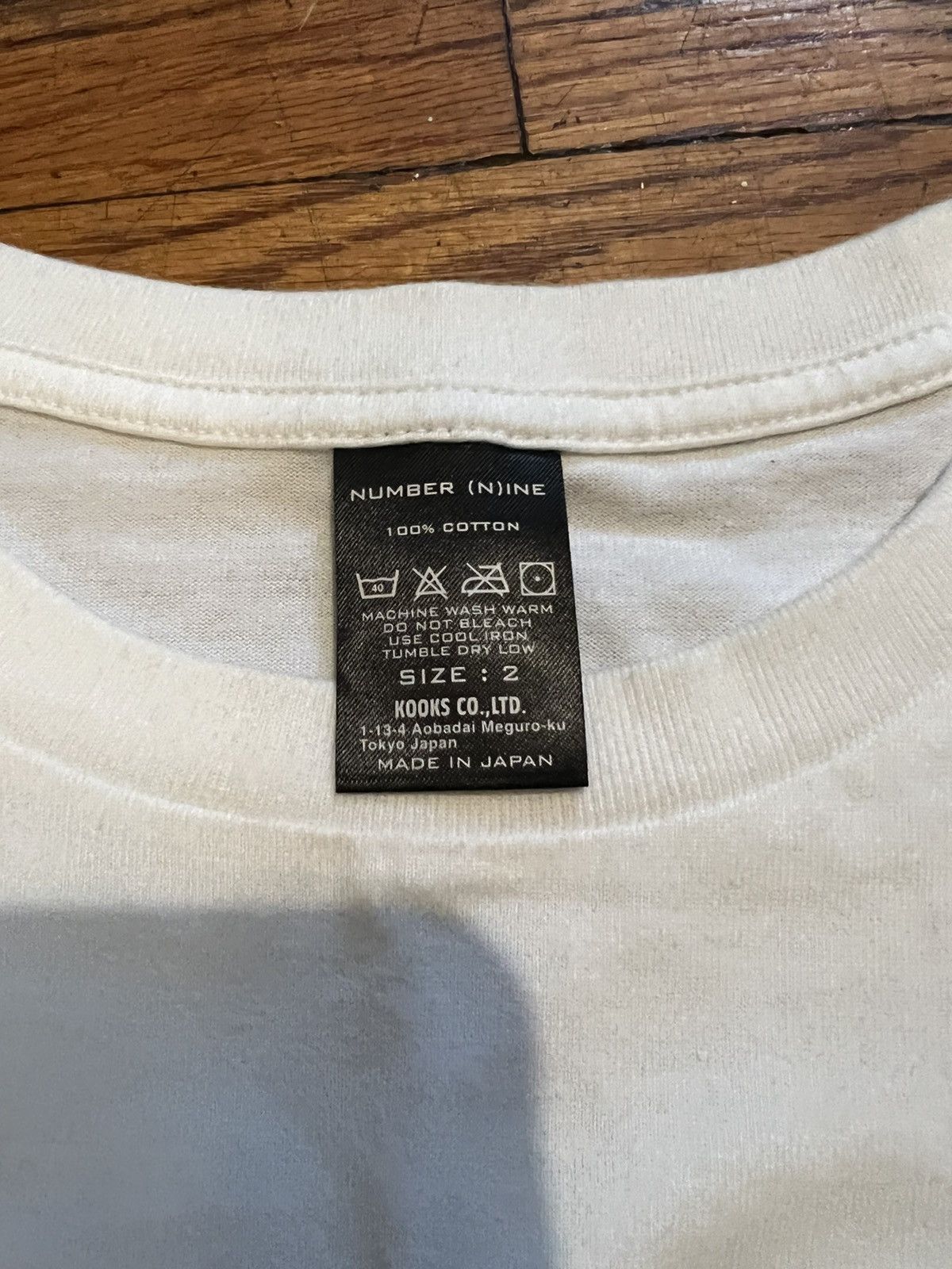 Number Nine Logo Tee