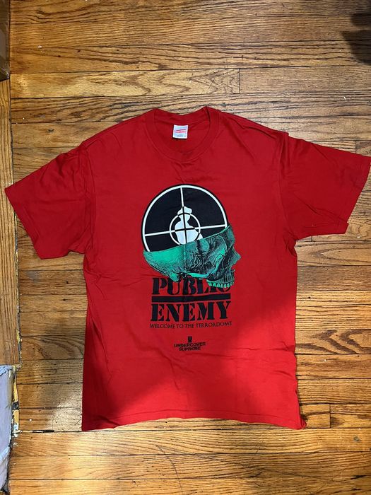 Supreme 18ss UNDERCOVER Public Enemy Tee-
