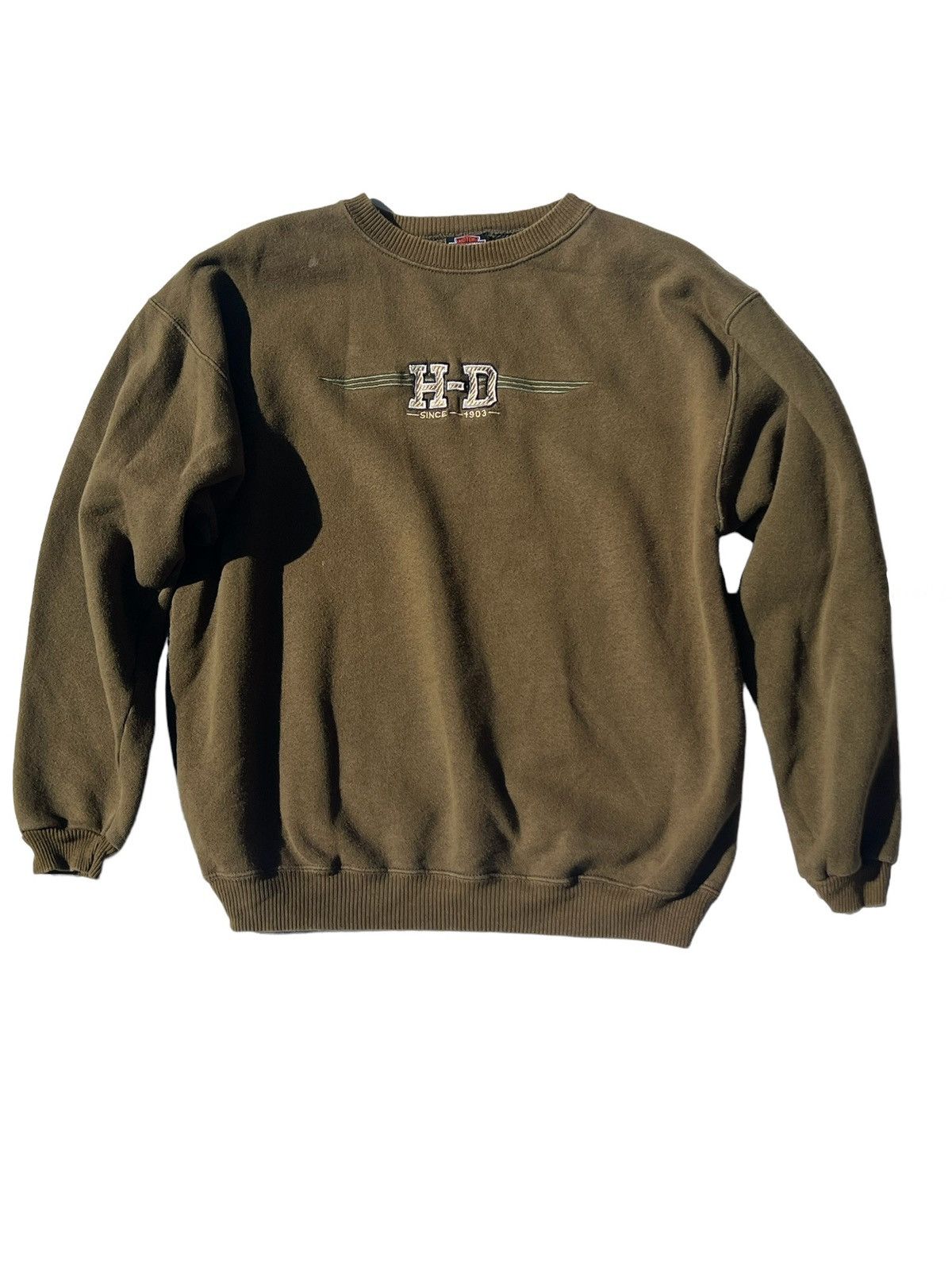 Harley Davidson × Vintage Harley Davidson Crewneck Size US XL / EU 56 / 4 - 1 Thumbnail